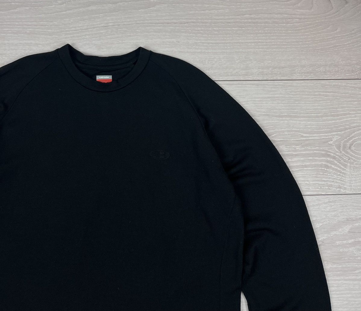 Icebreaker Icebreaker Bodyfit 260 Merino Wool Black Crew Neck Sweater Size US L / EU 52-54 / 3 - 7 Thumbnail