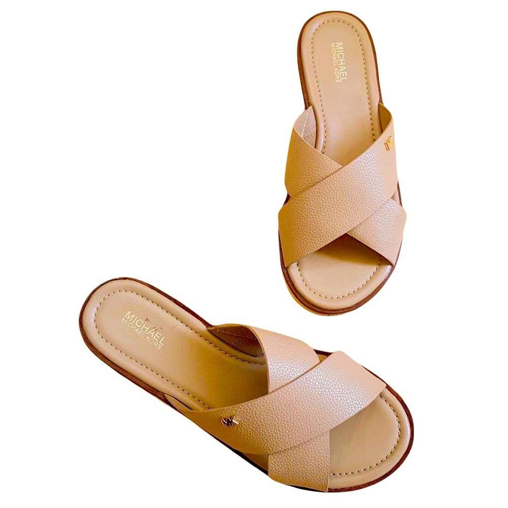 Michael Kors MICHAEL Michael Kors Indira Tan Wedge Espadrille Sandals 6.5 Size US 6.5 / IT 36.5 - 1 Thumbnail