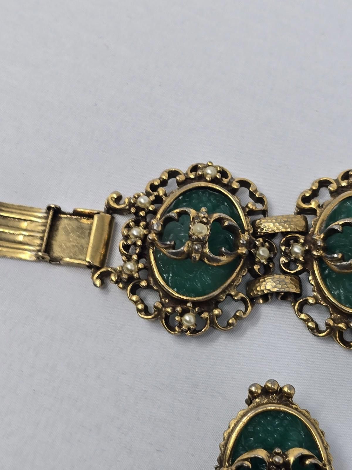 Other Vintage Judy Lee Victorian Revival Bracelet & Earrings Set Size ONE SIZE - 5 Thumbnail