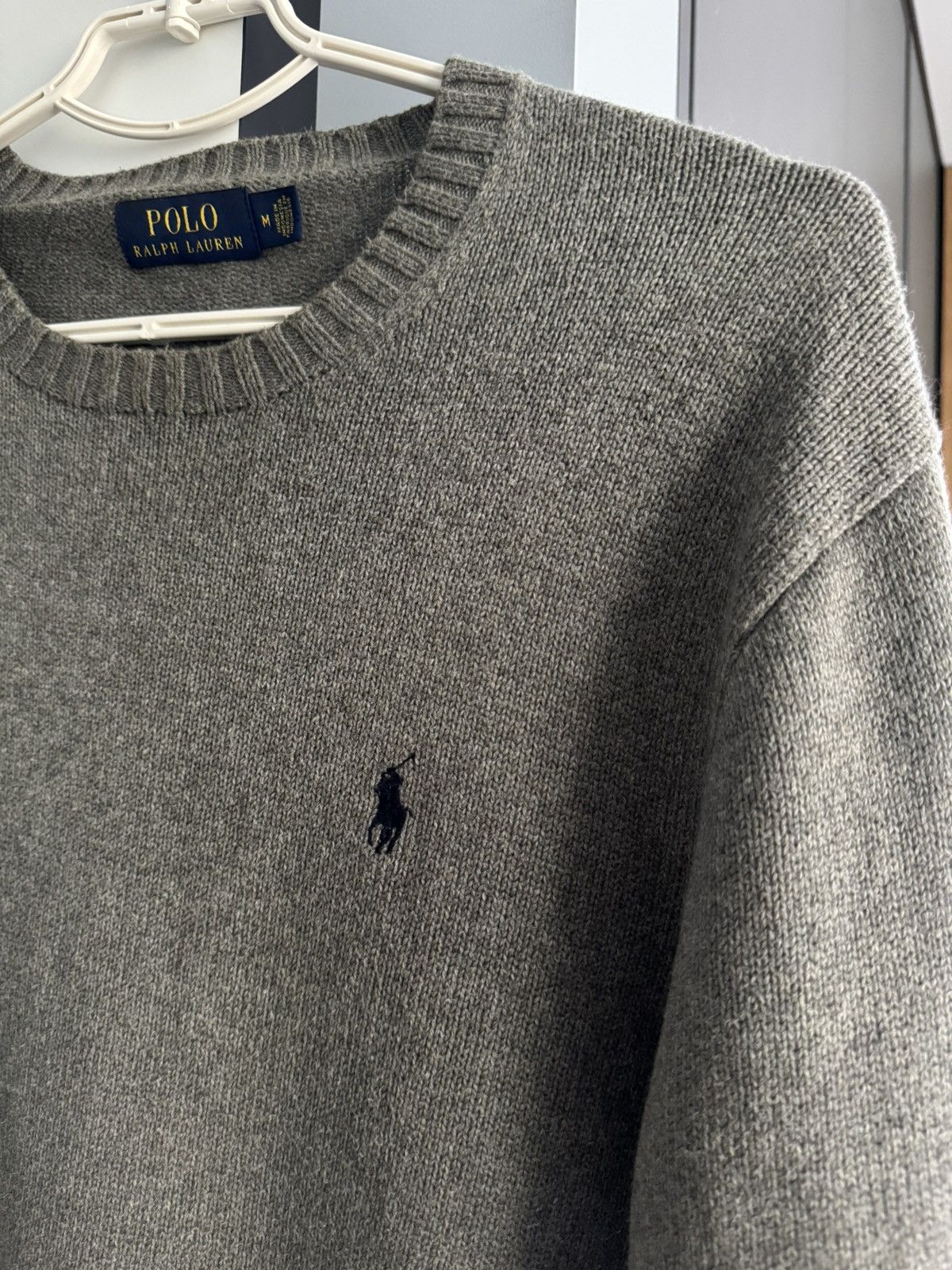Polo Ralph Lauren Polo Ralph Lauren Vintage Sweater Knit Dark Gray Size M Size US M / EU 48-50 / 2 - 5 Thumbnail