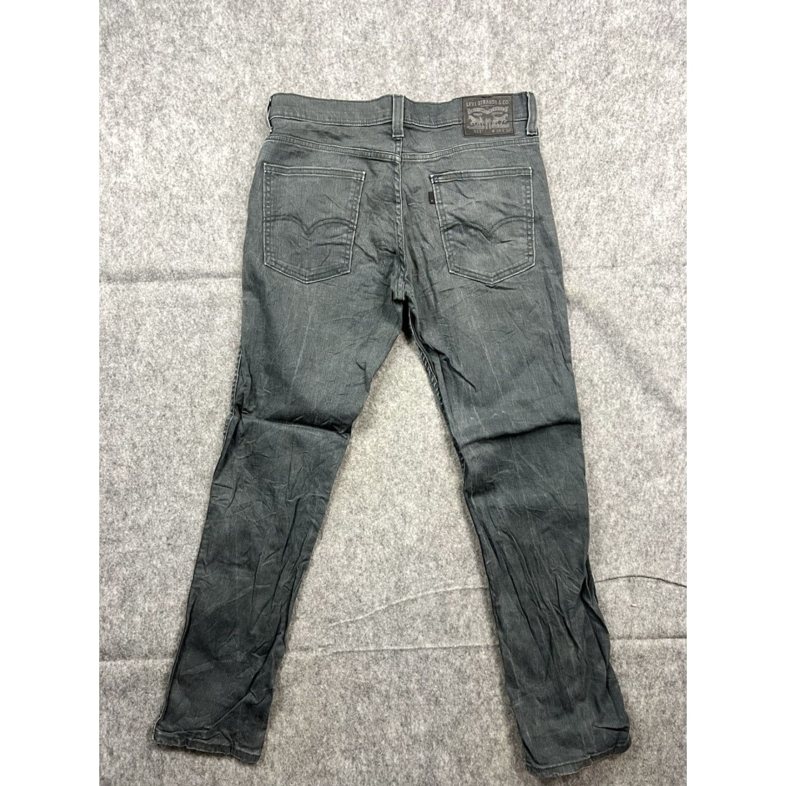 Levi's VINTAGE Levi's 511 Jeans Mens Regular Fit Dark Wash 34x32 Denim Blue 5-Pocket City Retro Modern USA Mens Size US 34 / EU 50 - 2 Thumbnail