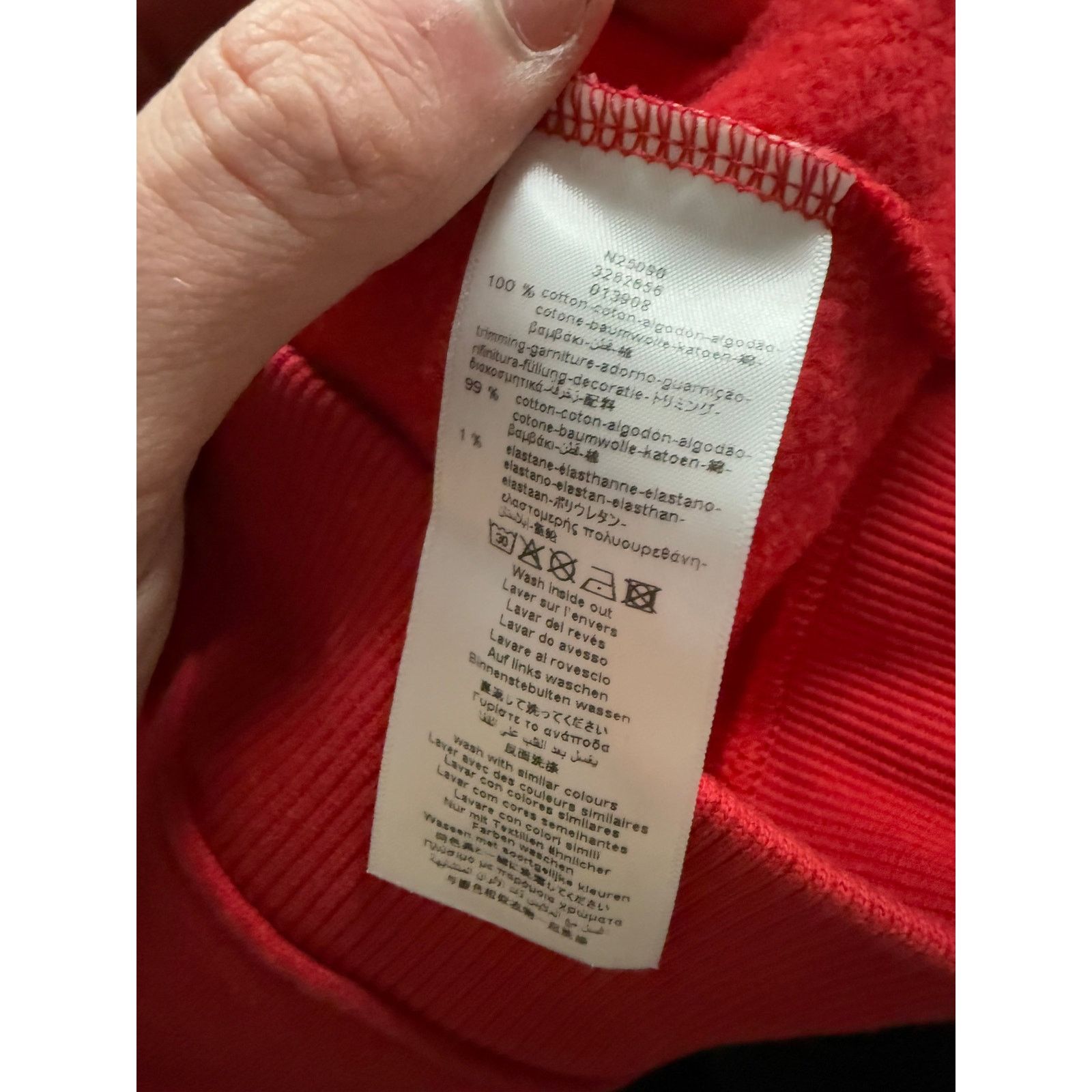 Lanvin Lanvin Hoodie Red Used 14 (XS) Size XL / US 12-14 / IT 48-50 - 3 Thumbnail