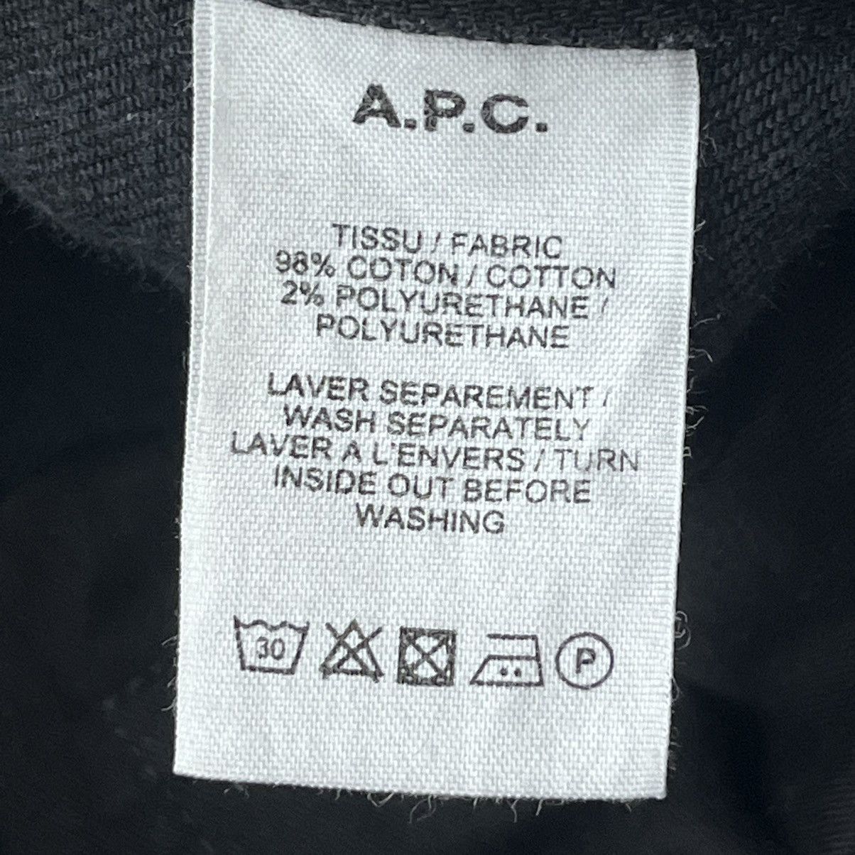 A.P.C. A.P.C. Petit Standard Jeans streetwear rare casual denim Size US 31 - 5 Thumbnail