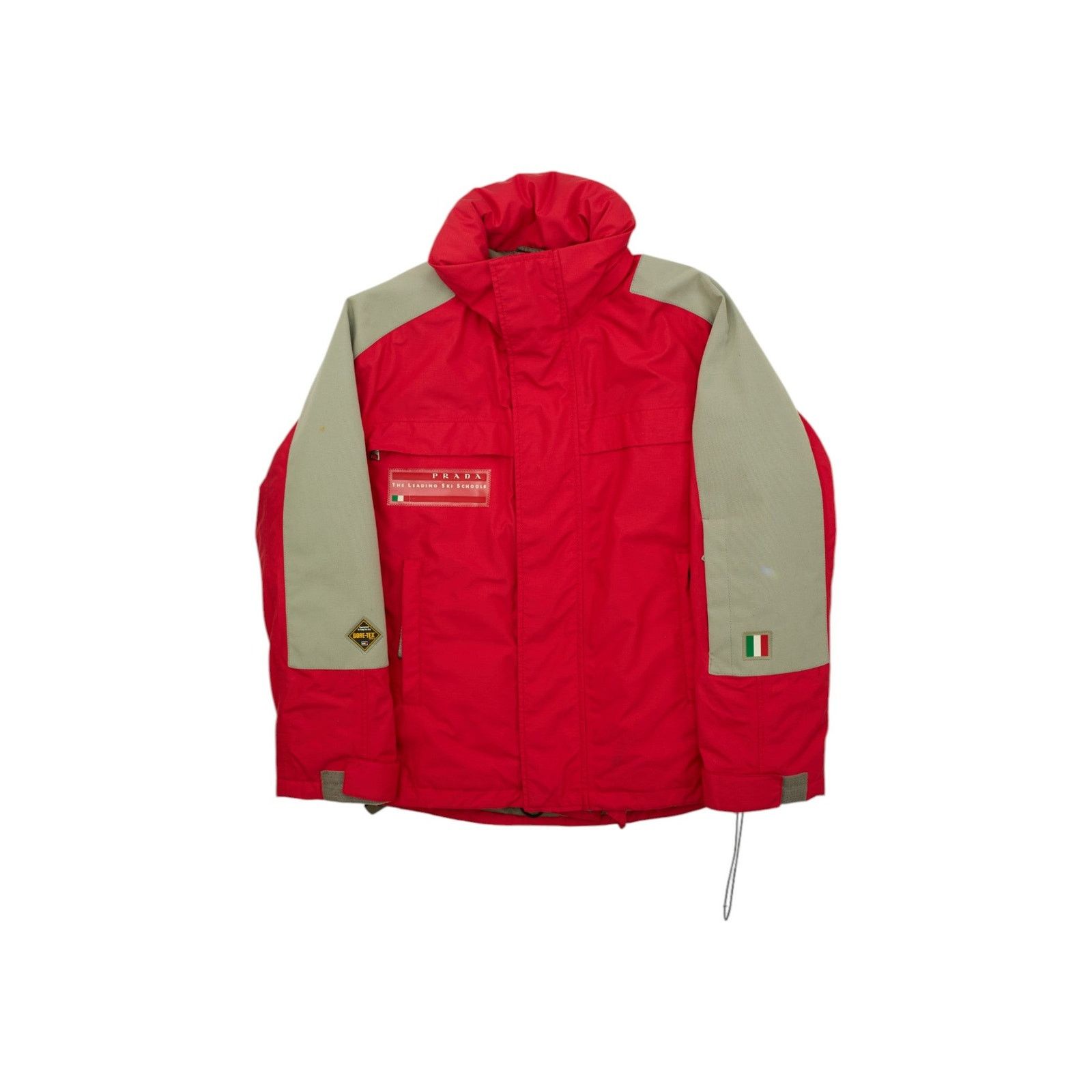 Prada Goretex Red Ski Suit Set Size M / US 6-8 / IT 42-44 - 2 Thumbnail