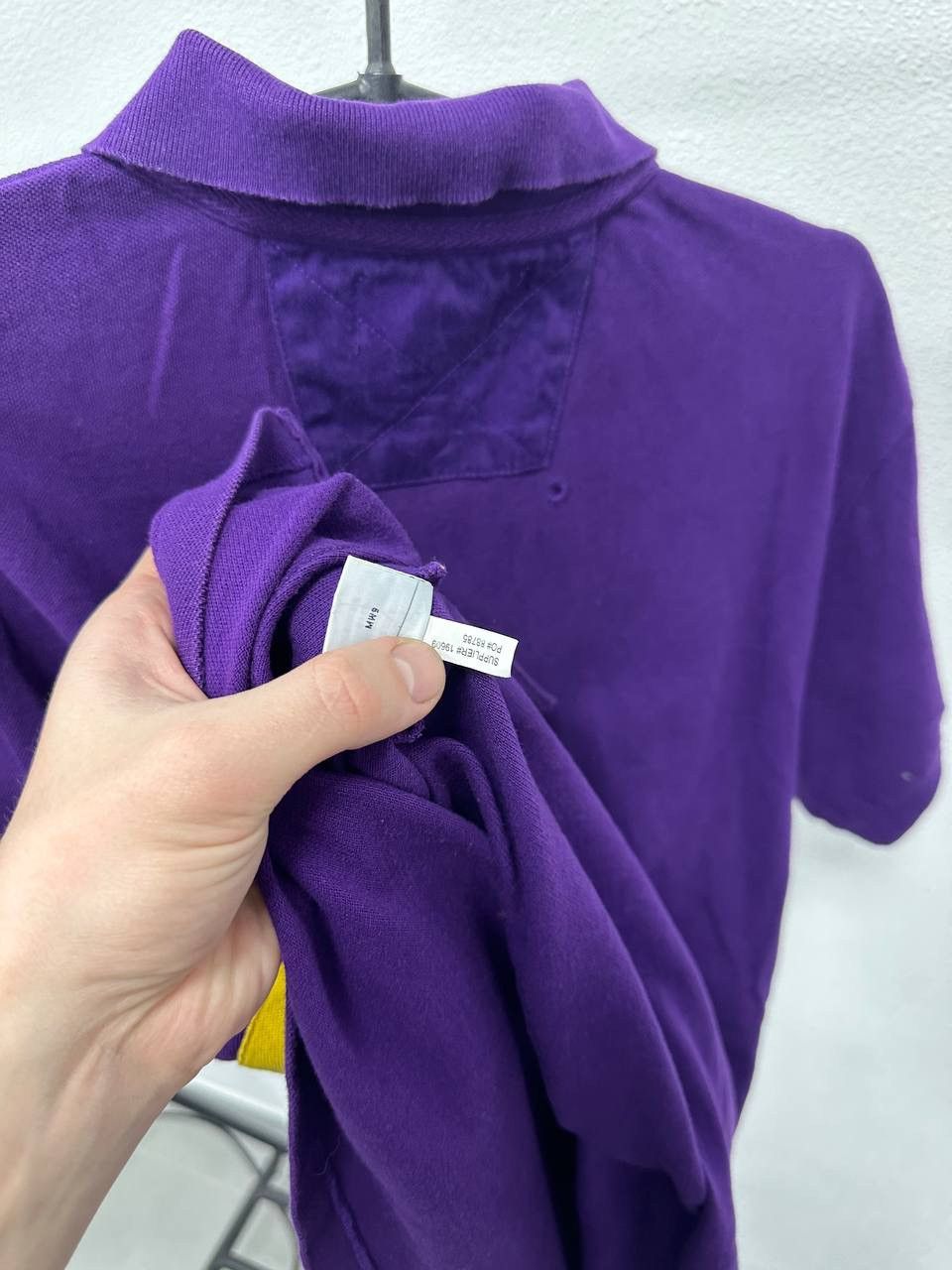 Polo Ralph Lauren × Ralph Lauren × Vintage Polo Raplh Lauren vintage Purple #3 Polo Shirt Size US L / EU 52-54 / 3 - 6 Thumbnail
