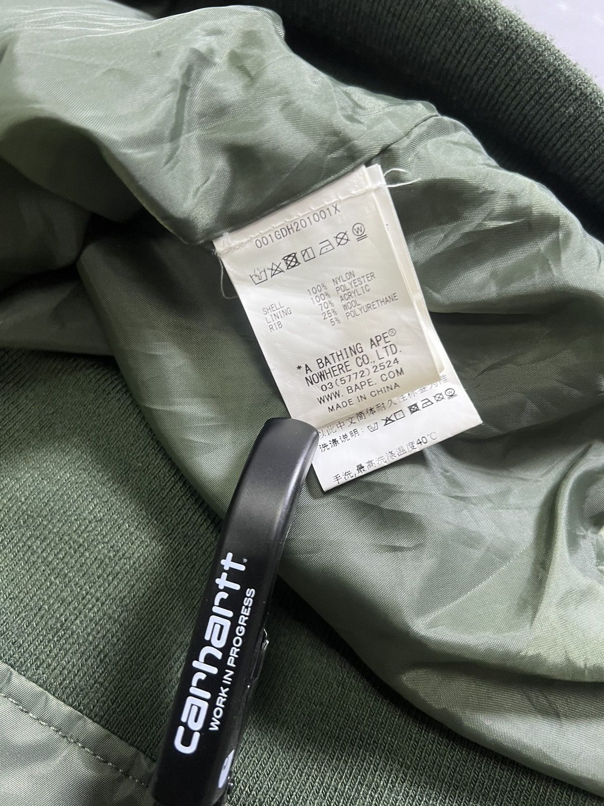 Bape A Bathing Ape Bomber Jacket Size US XXL / EU 58 / 5 - 10 Thumbnail