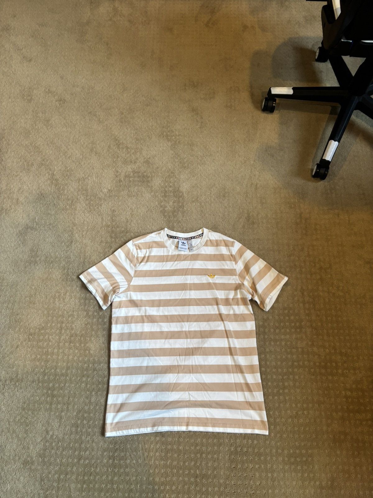 Adidas Adidas Striped Tee Size US L / EU 52-54 / 3 - 1 Thumbnail