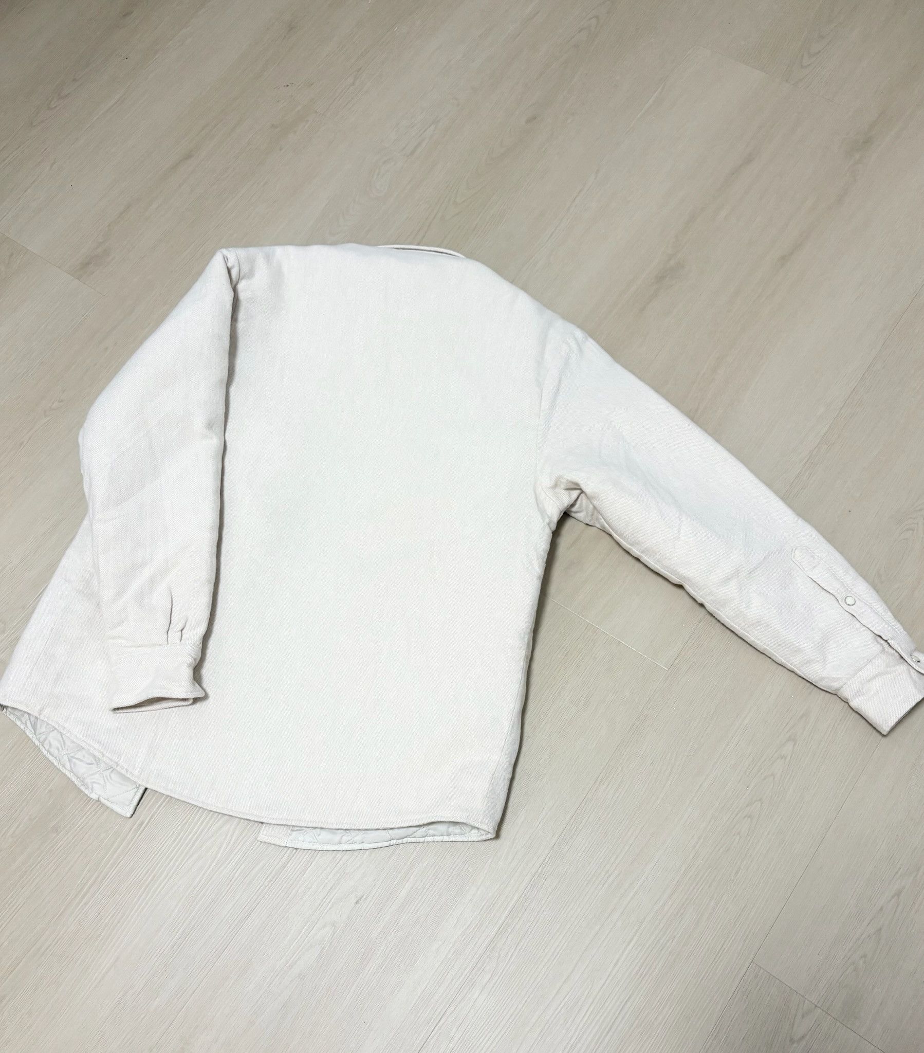 JJJJound JJJJound Beige Padded Flannel Size US S / EU 44-46 / 1 - 4 Thumbnail