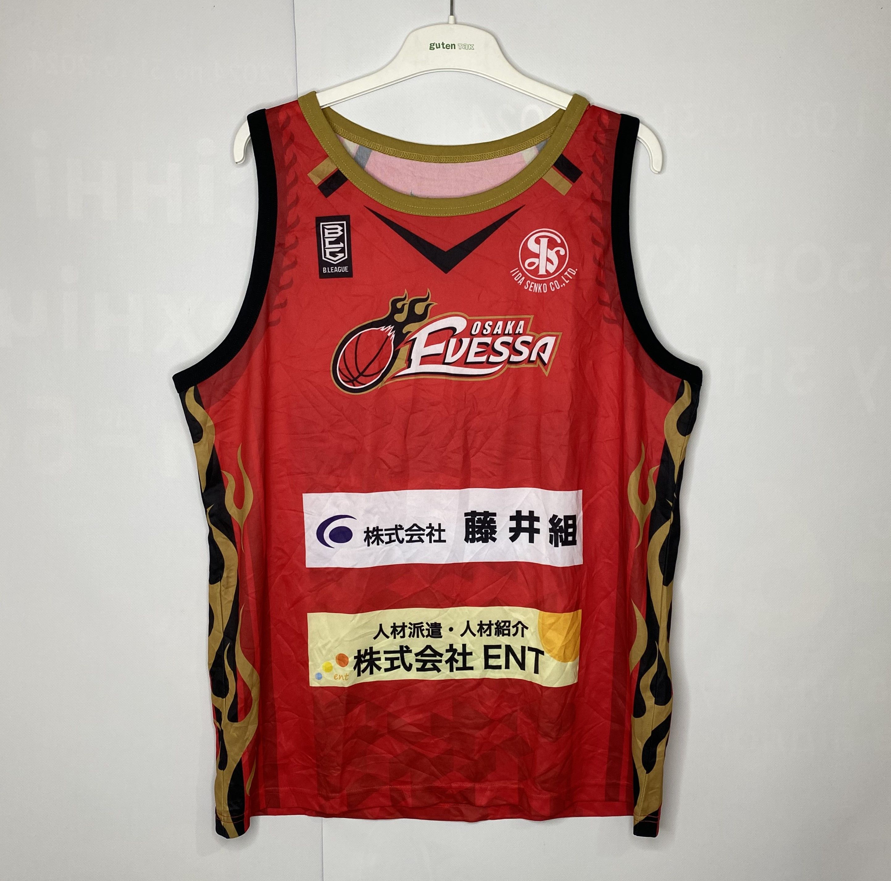 NBA × Vintage OSAKA EVESSA B. LEAGUE JAPANESE BASKETBALL JERSEY SHIRT Size US M / EU 48-50 / 2 - 1 Thumbnail