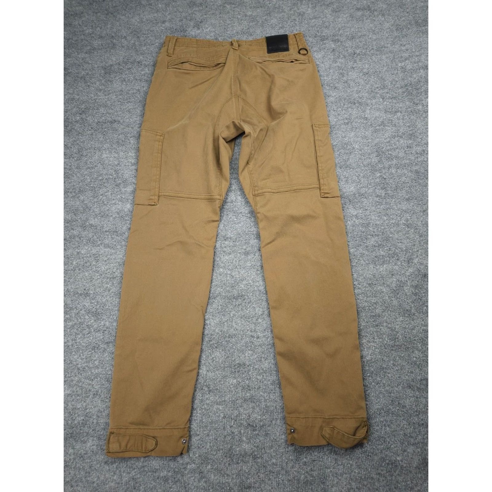 DUER DUER Live Free Adventure Pant Men's 30x30 Brown mpth1006 Cargo Pockets Stretch Tapered 5-Pocket Denim? Size US 30 / EU 46 - 2 Thumbnail
