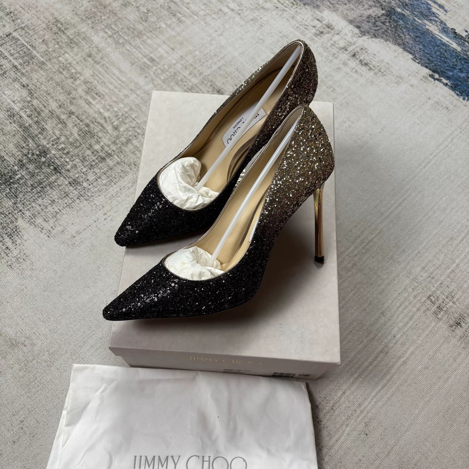 Jimmy Choo Jimmy Choo ROMY 10cm Stiletto Heels Women's Size US 6.5 / IT 36.5 - 1 Thumbnail