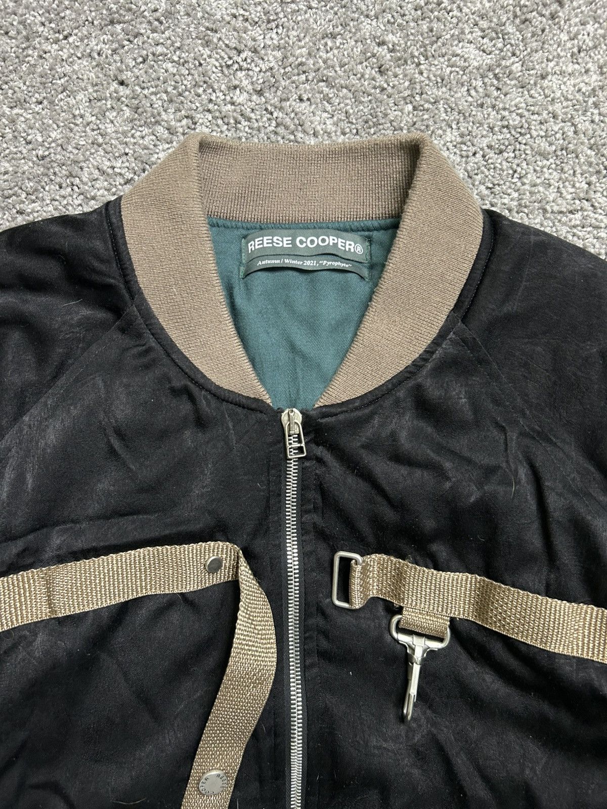 Reese Cooper Reese Cooper RCI Padded Satin Bomber Jacket Made in USA Size US L / EU 52-54 / 3 - 3 Thumbnail