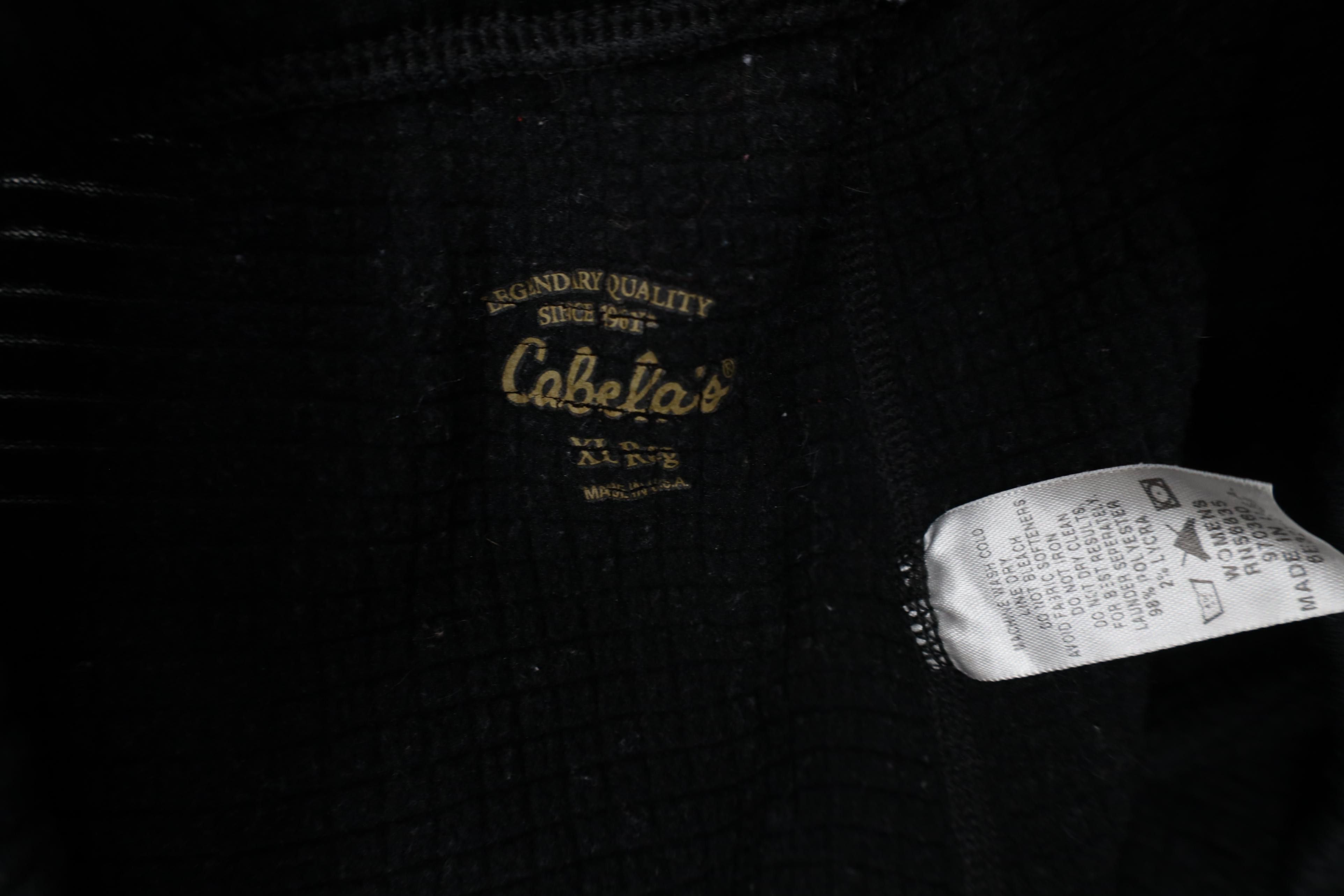 Cabelas Vintage Cabelas Polartec Lined Thermal Joggers Pants Black Size US 38 / EU 54 - 7 Thumbnail