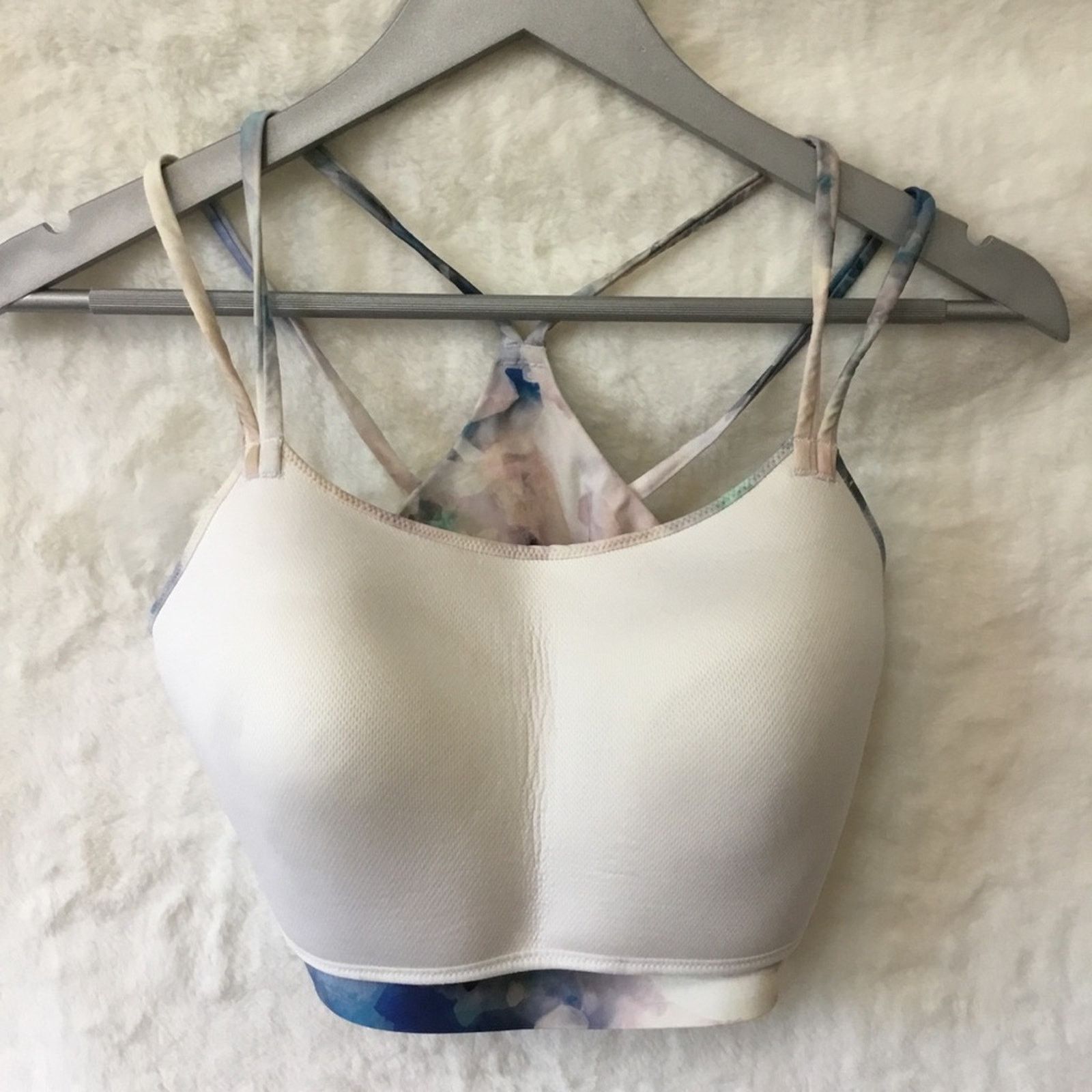 Other Soma Floral Sport Longline Yoga Bra Size ONE SIZE - 7 Thumbnail