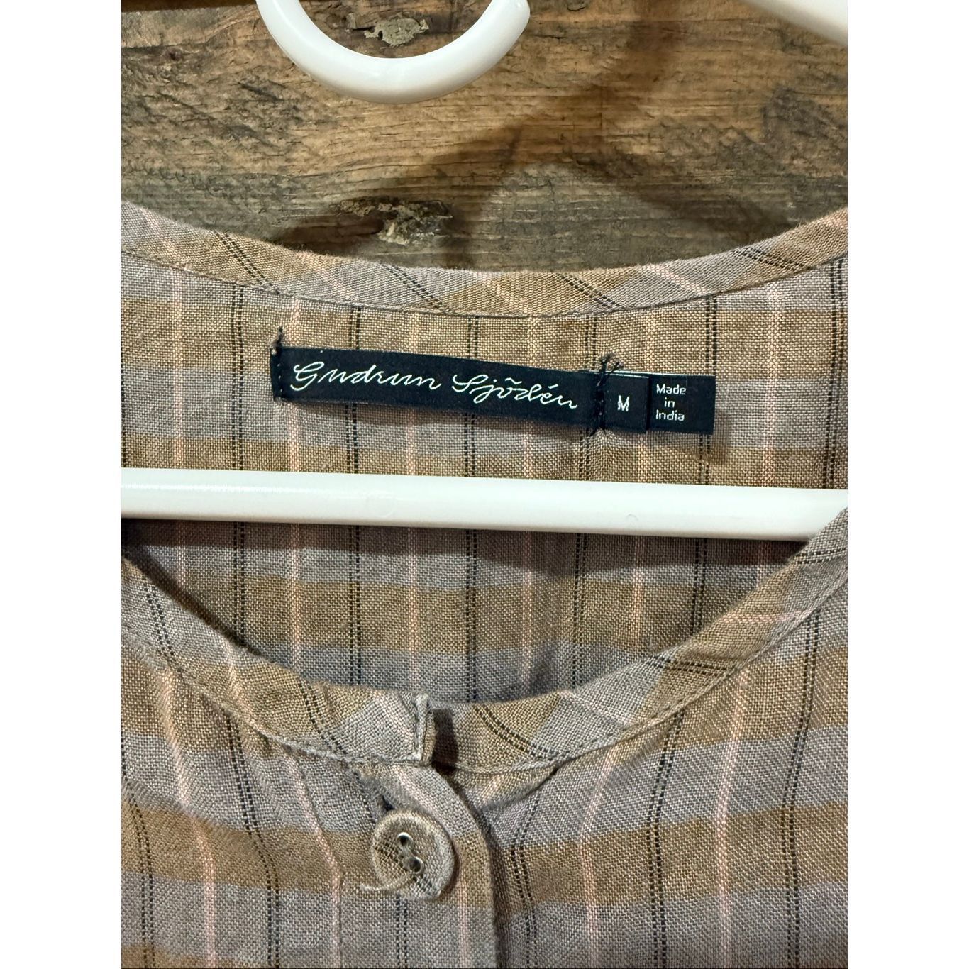 Guru Gudrun Sjoden brown midi dress short sleeve button pockets s Size M / US 6-8 / IT 42-44 - 3 Thumbnail