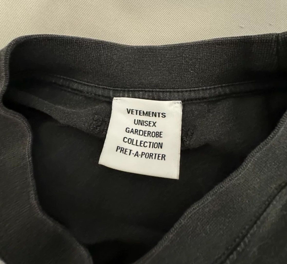 Vetements Vetements I just got lucky I did nothing short sleeves Size US XS / EU 42 / 0 - 5 Thumbnail