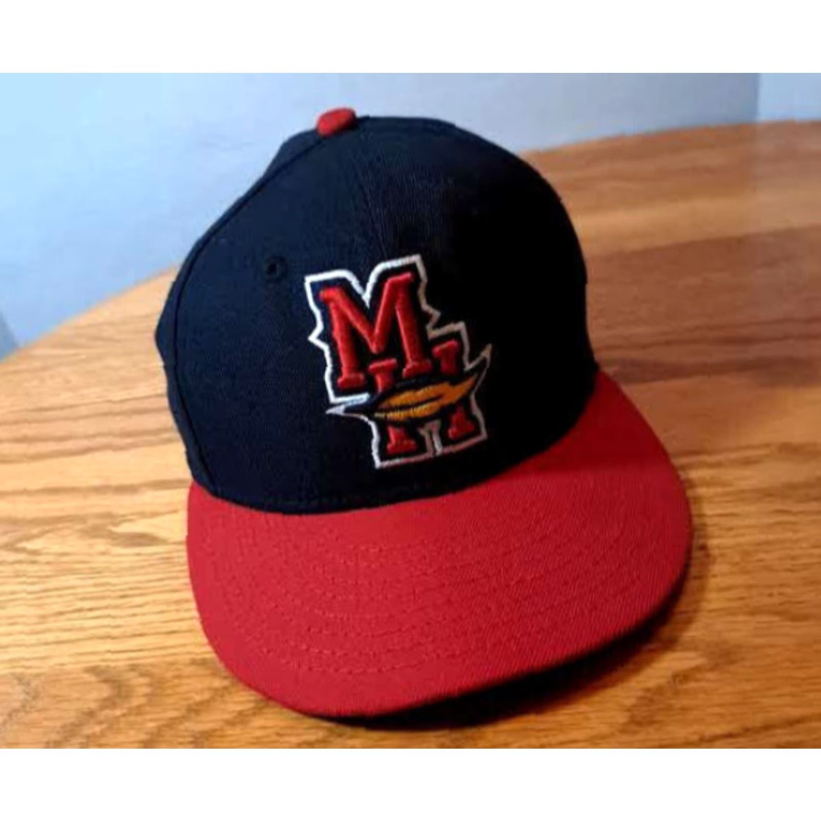 New Era Toledo Mud Hens Baseball Hat Fitted 7 59FIFTY New Era Men Multicolor Cap Size ONE SIZE - 2 Thumbnail