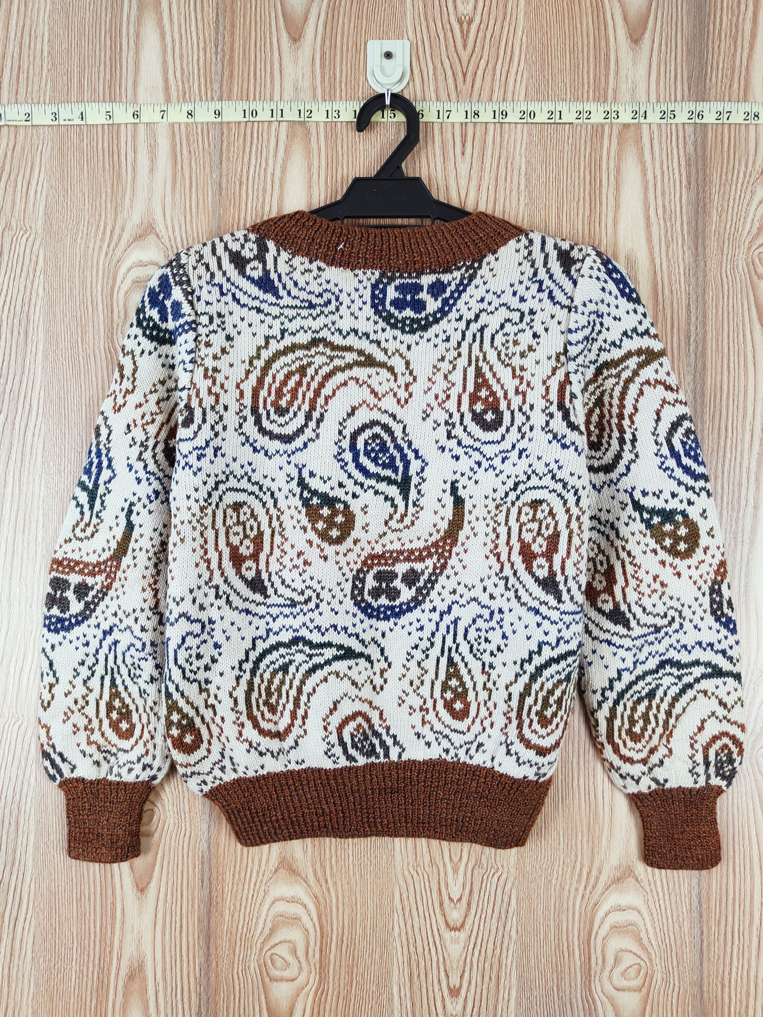 Vintage Japanese Brand Brown Knitwear Sweatshirts #W429 Size XS / US 0-2 / IT 36-38 - 7 Thumbnail