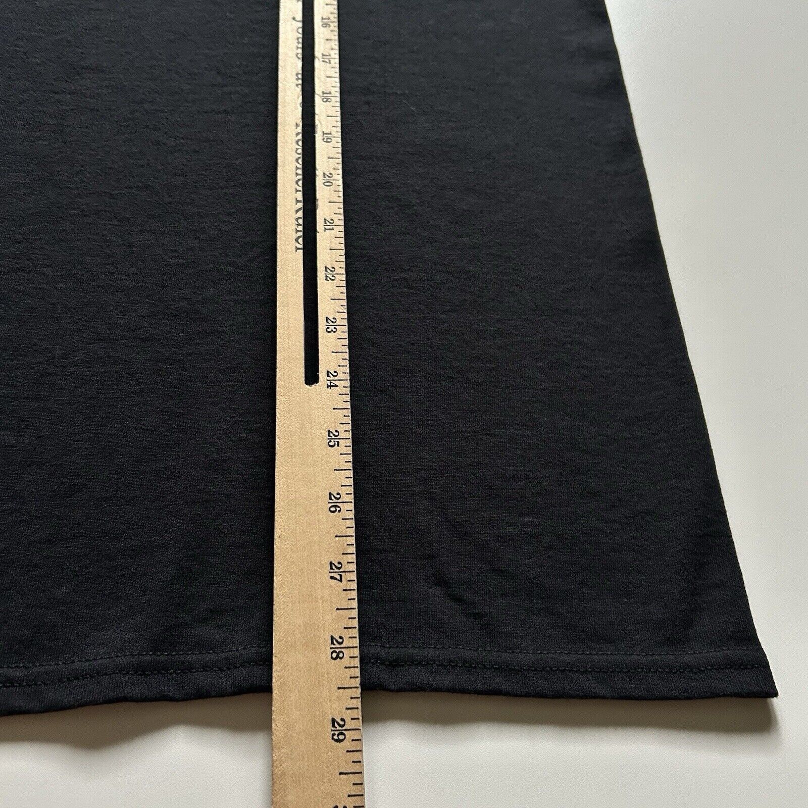 Vintage Vintage Y2K Sun Faded Black Blank Basic T Shirt Large Rare Size US L / EU 52-54 / 3 - 5 Thumbnail