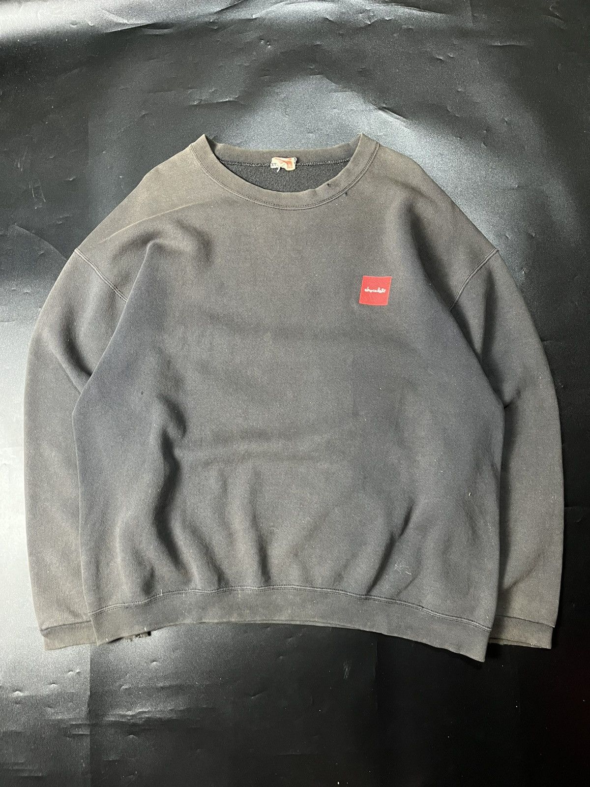 Thrasher × Vintage chocolate Skateboard sweatshirt Distressed Rare Size US L / EU 52-54 / 3 - 2 Thumbnail