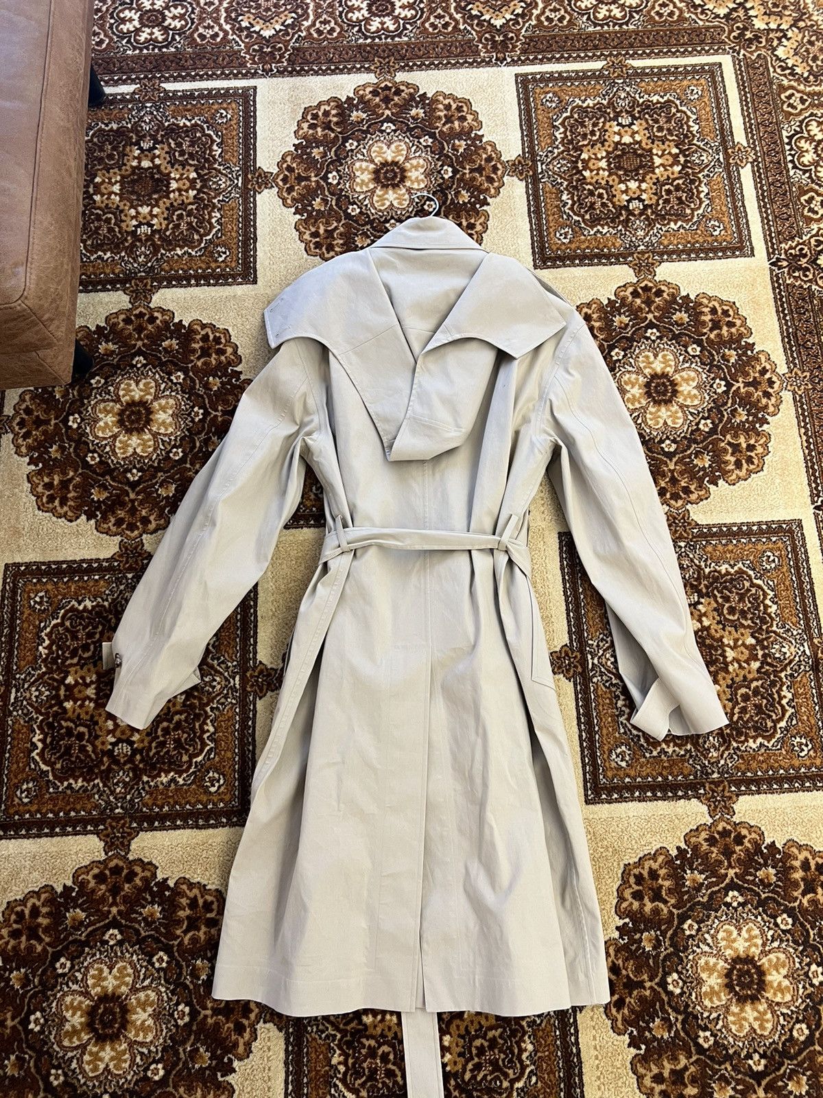 Bottega Veneta BOTTEGA VENETA Double-Breasted Trench Coat Size US L / EU 52-54 / 3 - 14 Thumbnail