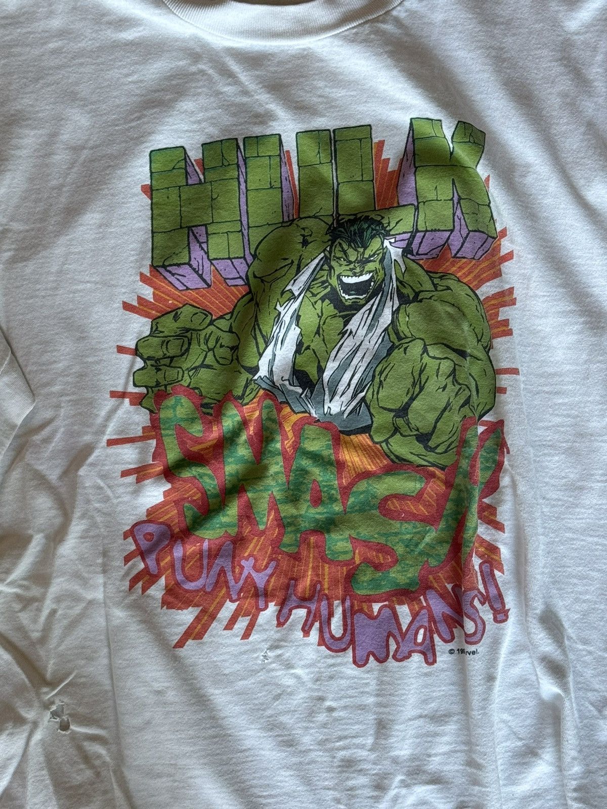 Vintage Vintage 1997 Incredible Hulk, All Sport tag XL 24/30 Size US XL / EU 56 / 4 - 1 Thumbnail