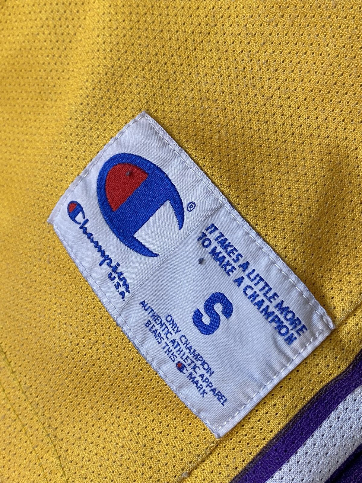 NBA Vintage Lakers Champion NBA Jersey #8 Koby Bryant Jersey Size US S / EU 44-46 / 1 - 4 Thumbnail