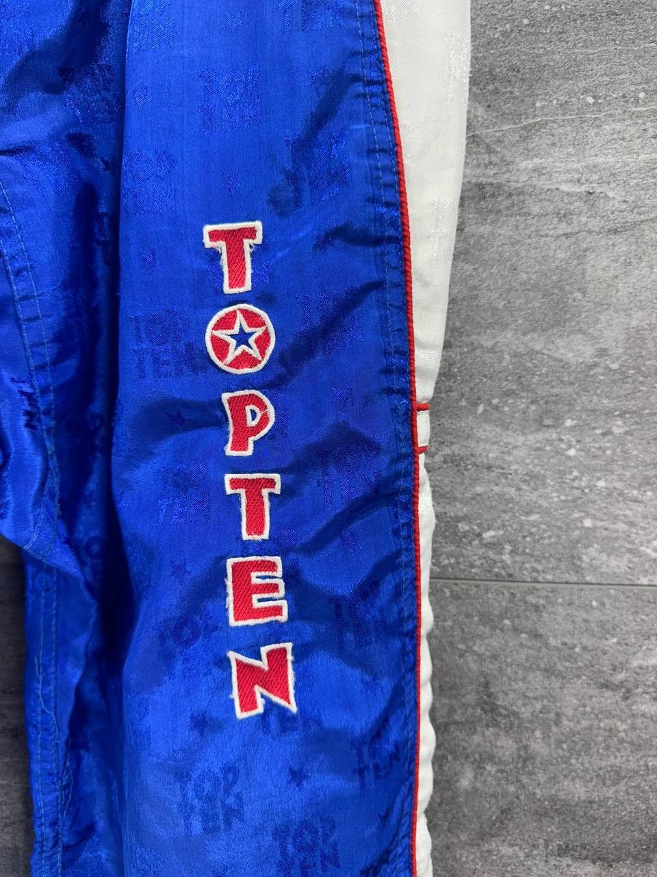 Vintage TOP TEN Kickboxing Mens Track Pants Straight Size S Size US 30 / EU 46 - 3 Thumbnail