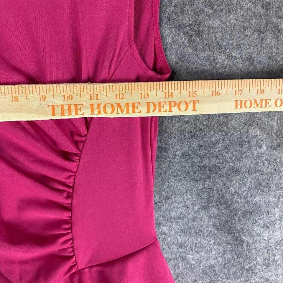 Other FHQ Collection Dress Small Women's NWT Pink Long Polyester S Size S / US 4 / IT 40 - 4 Thumbnail