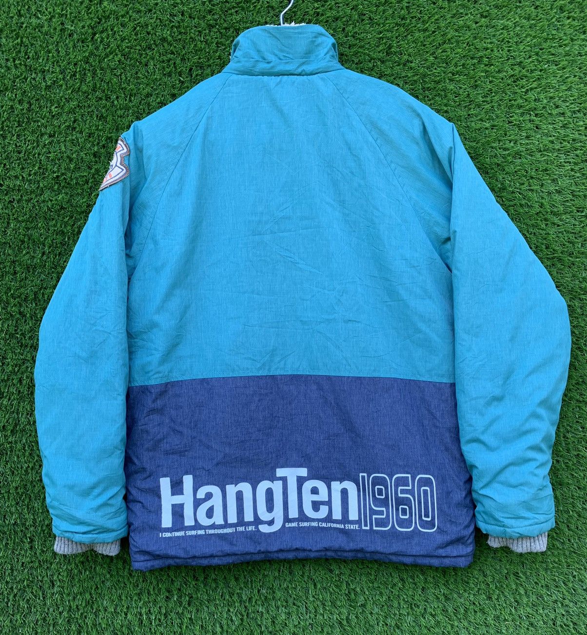 Hang Ten × If Six Was Nine × Vintage ❗️Vintage Hang Ten Multicolour Jacket Spellout Logo❗️ Size US M / EU 48-50 / 2 - 2 Thumbnail