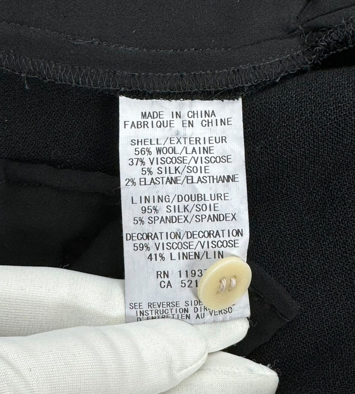 Helmut Lang Helmut Lang Archive Double Waist Pants Wool-Silk size 2 Size 27" / US 4 / IT 40 - 11 Thumbnail