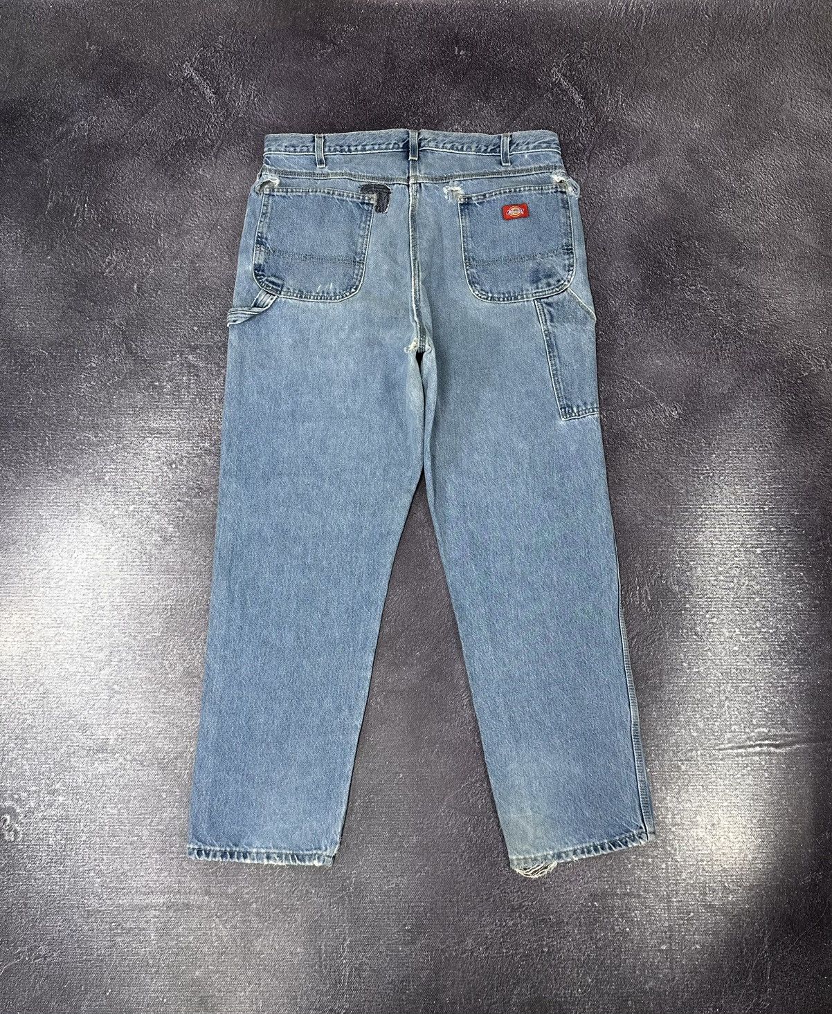 Dickies Vintage Dickies Light Blue Carpenter USA Opium Work Pants Size US 38 / EU 54 - 1 Thumbnail