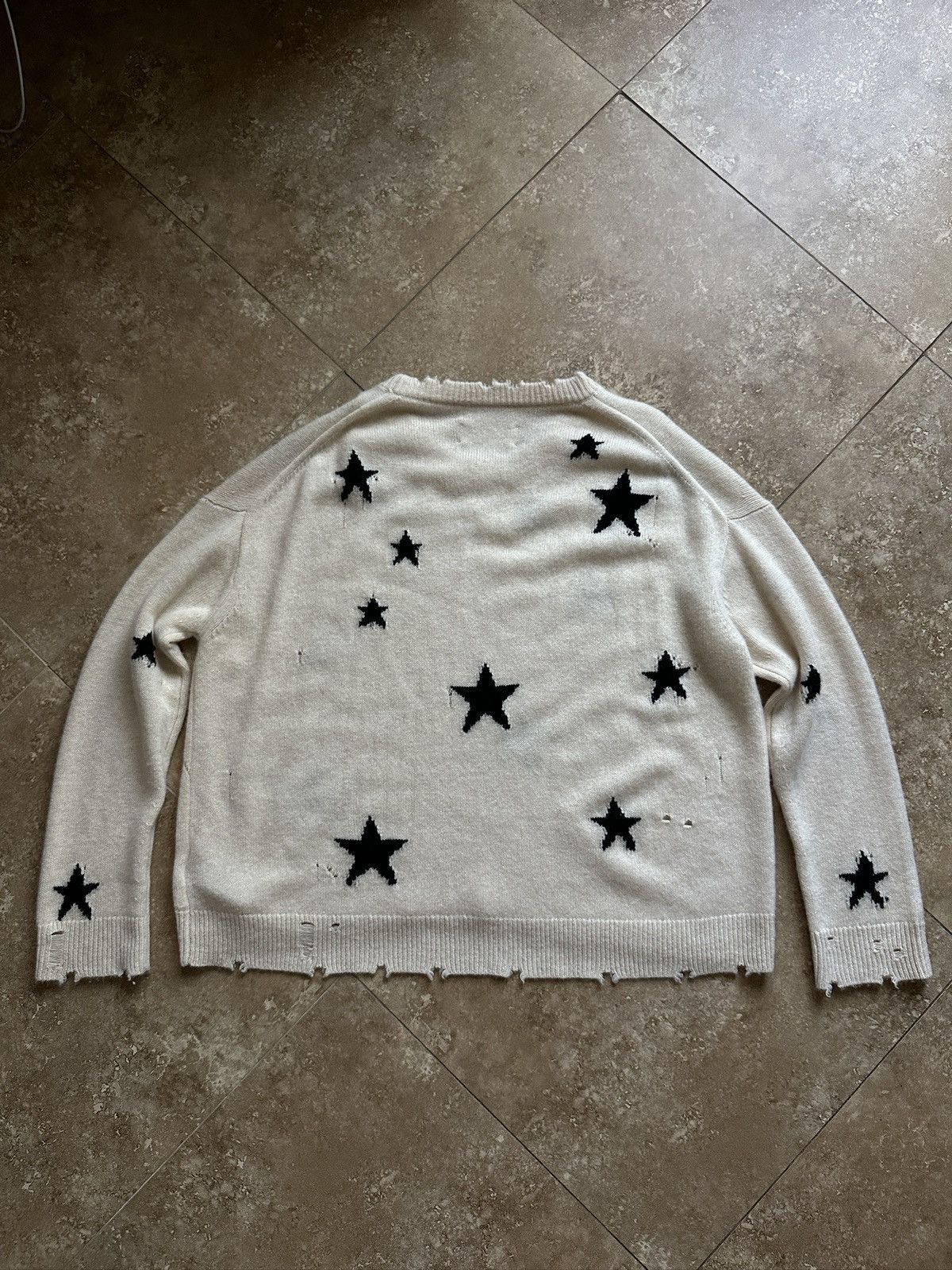 Zadig & Voltaire Zadig & Voltaire Markus Stars Cashmere Sweater Size US L / EU 52-54 / 3 - 4 Thumbnail