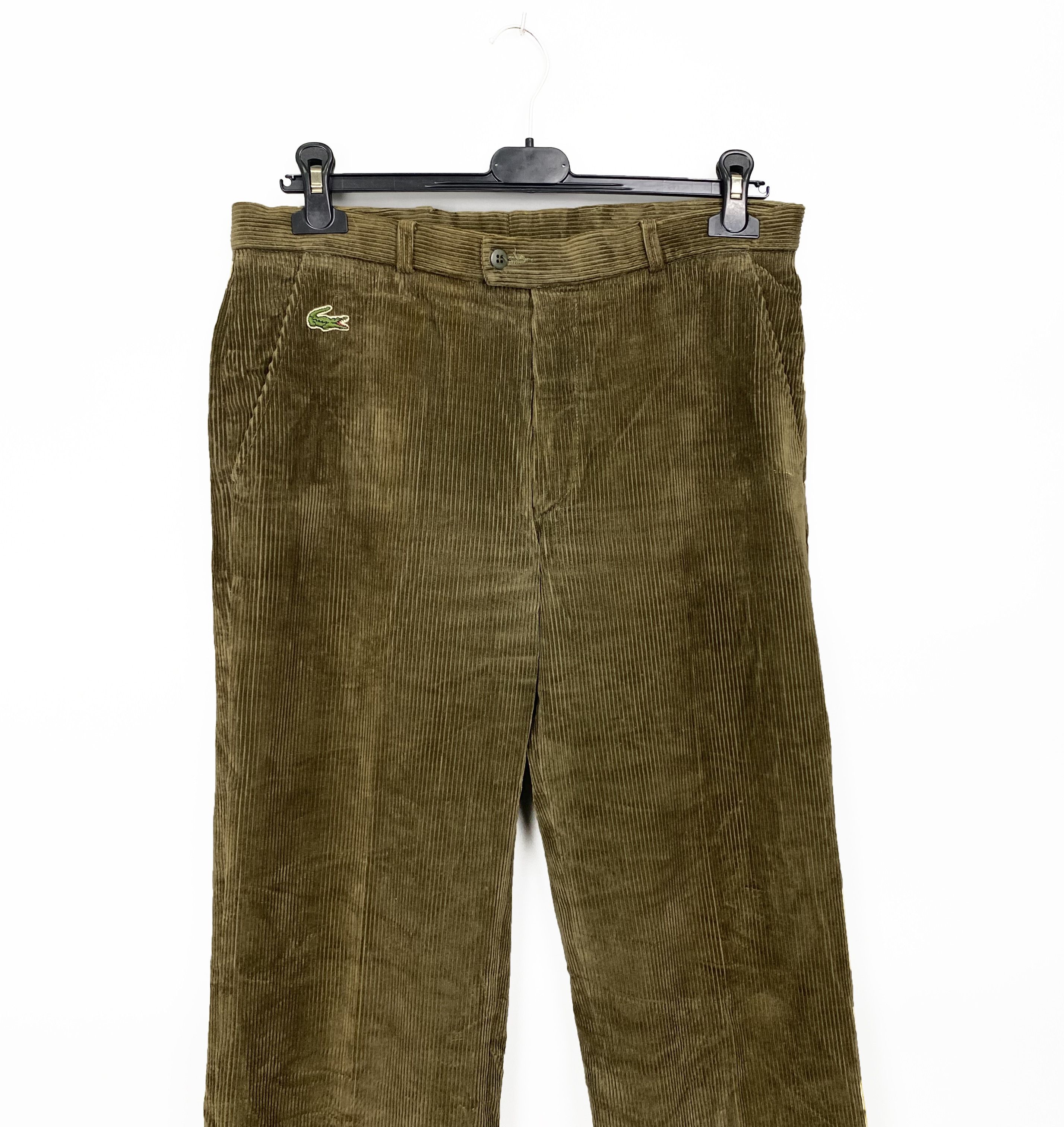 Lacoste LACOSTE Vintage Velvet Pant Made in France Size 40 Size US 31 - 2 Thumbnail