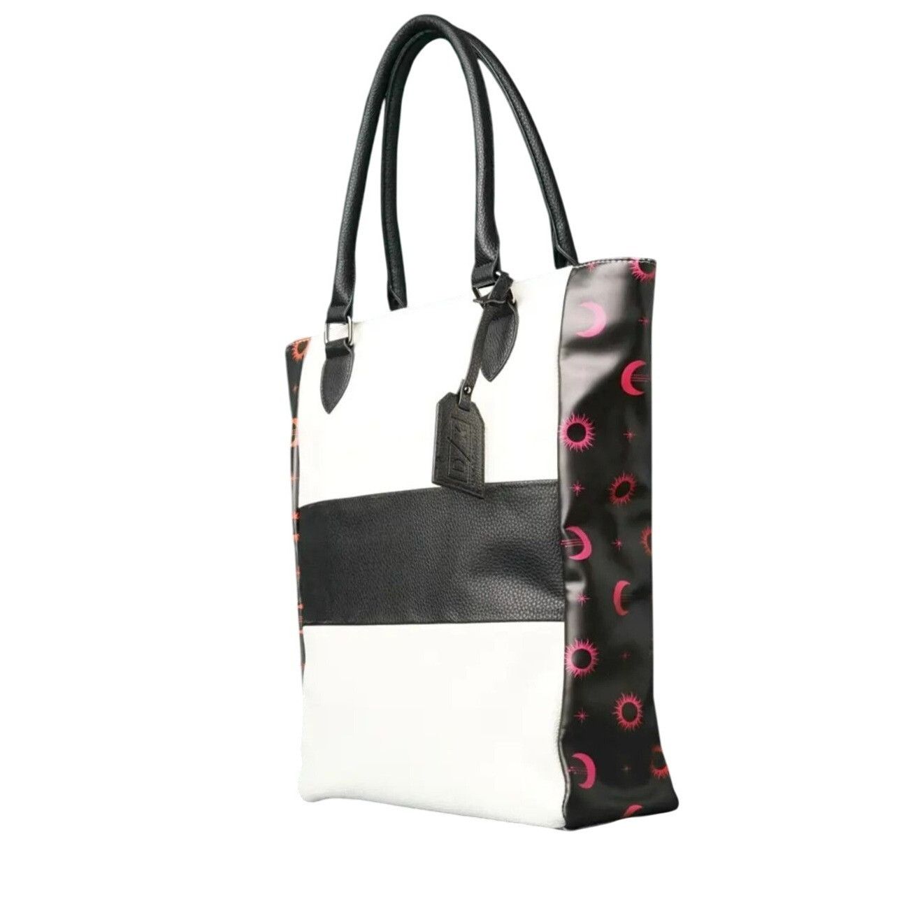 Other Colorblock Tote Bag With Sun & Moon Print Size ONE SIZE - 2 Thumbnail