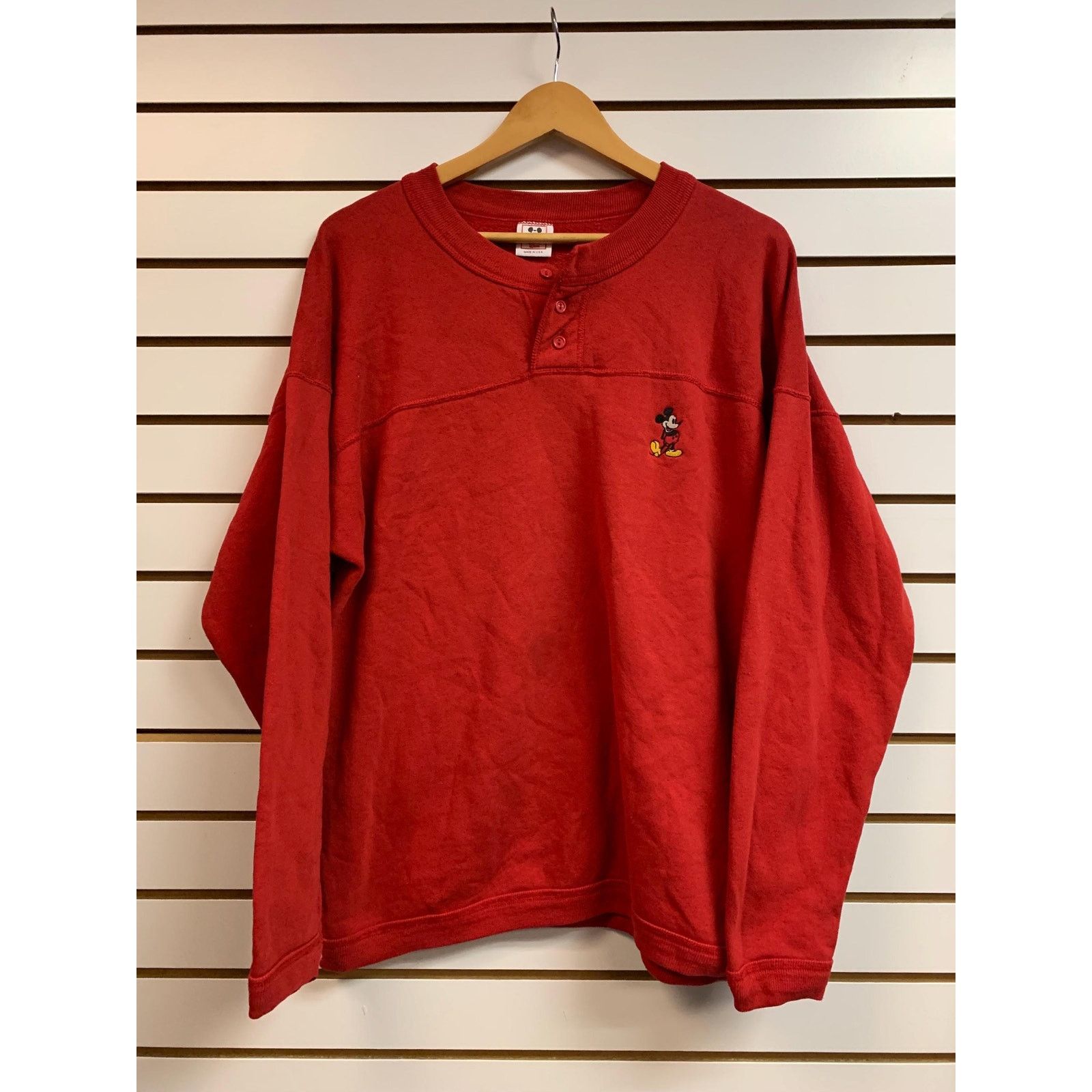 Mickey Mouse Vintage Mickey Mouse crewneck Sweatshirt size large 1990s Size US L / EU 52-54 / 3 - 1 Thumbnail