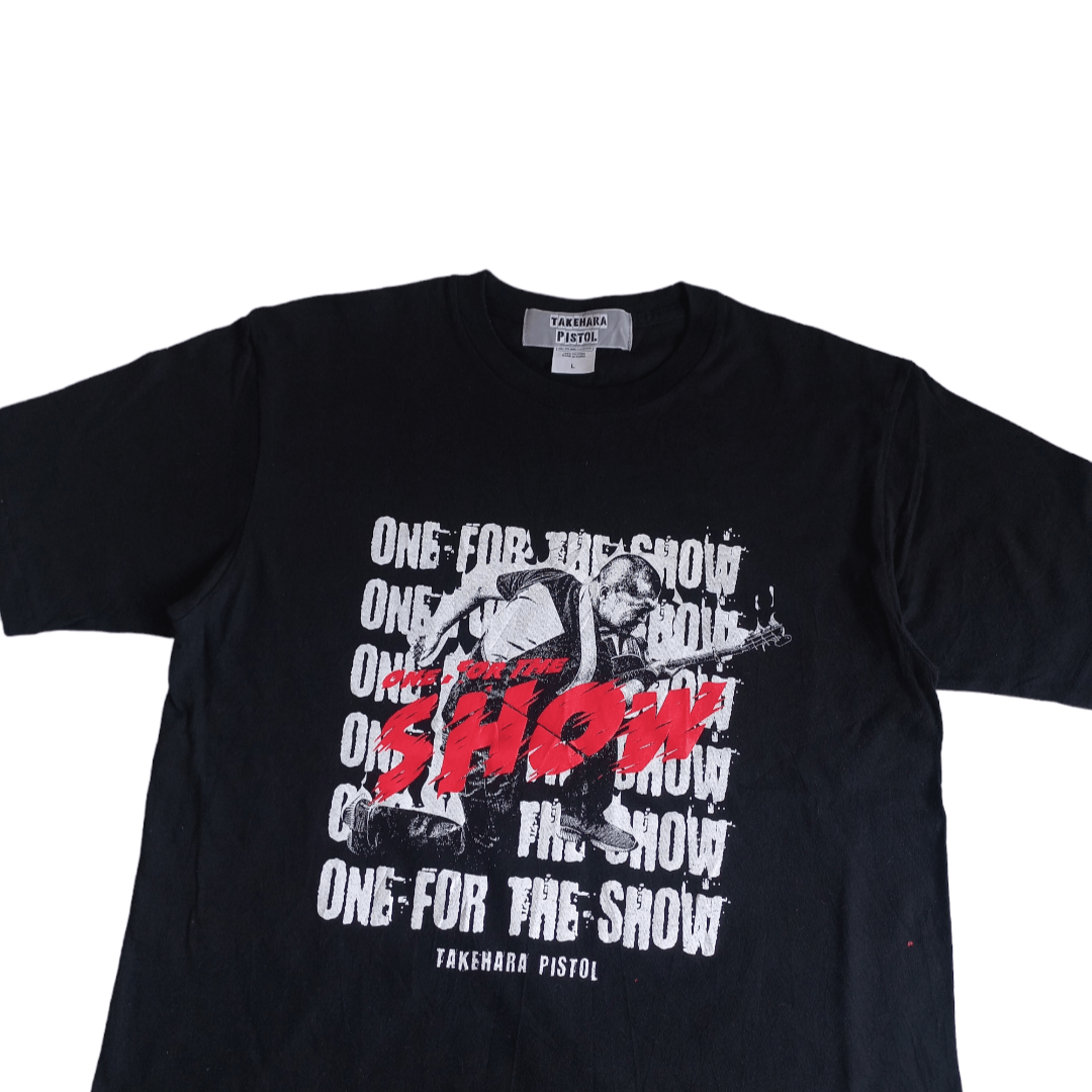 Band Tees Takehara Pistol - "One-For The-Show" Short Sleeve Tshirt Size US L / EU 52-54 / 3 - 3 Thumbnail