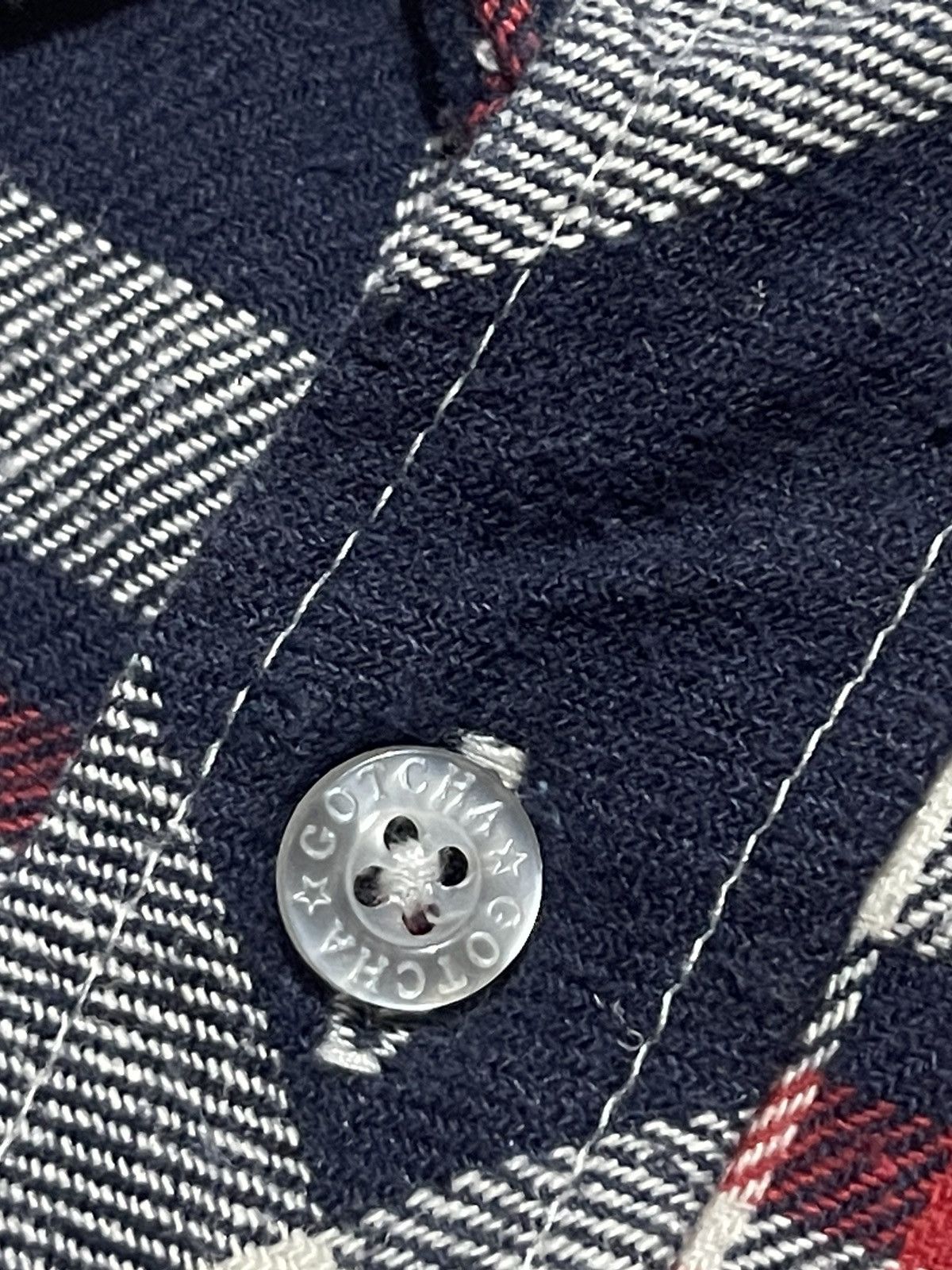 If Six Was Nine Y2K GOTCHA long sleeve checkered shirt Size US M / EU 48-50 / 2 - 7 Thumbnail