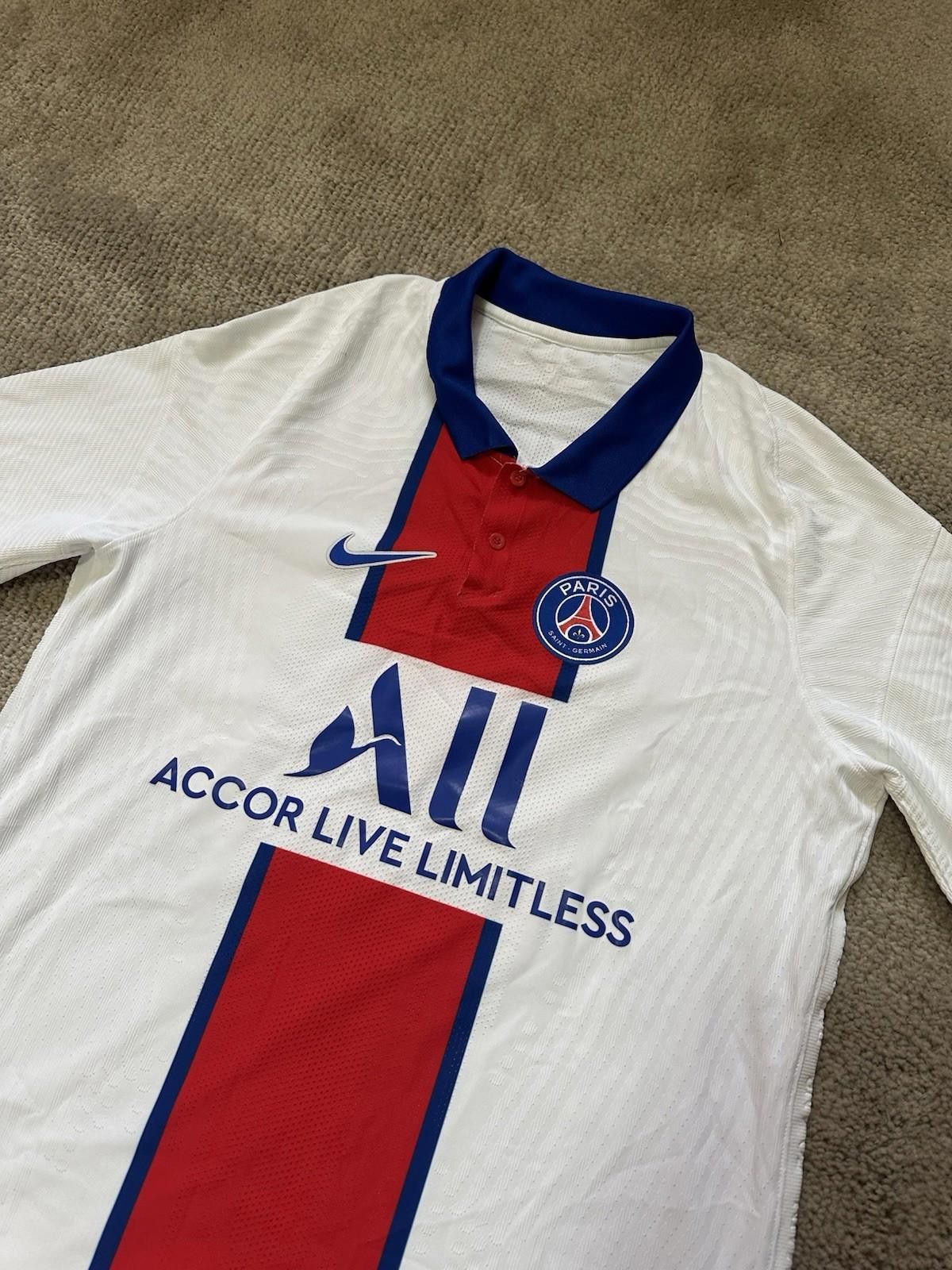 Nike Nike Paris Saint-Germain 2020/21 Vapor Knit Jersey Neymar 10 Size US L / EU 52-54 / 3 - 4 Thumbnail
