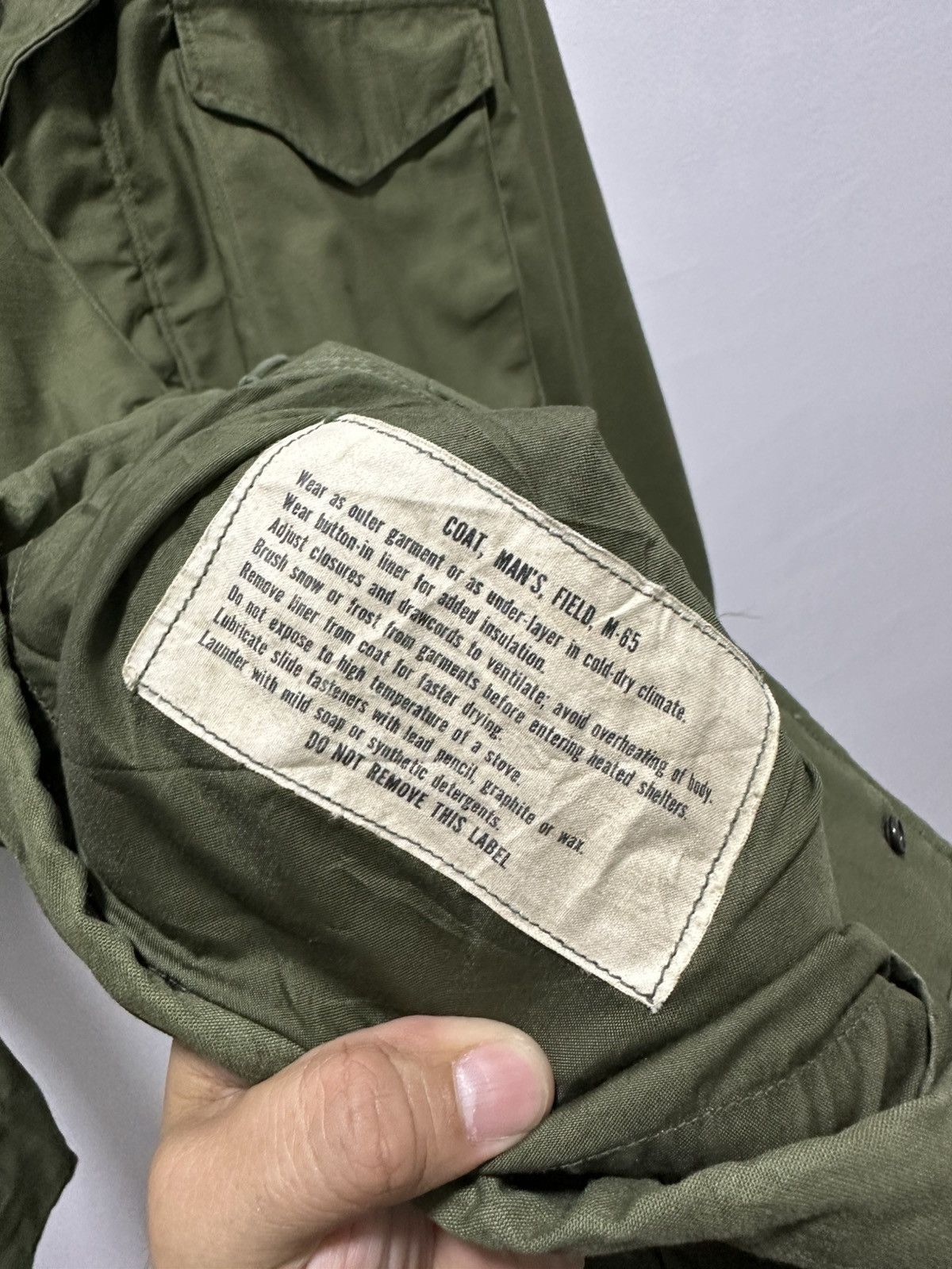 Alpha Industries × Vintage Vintage 60’s Rolane Sportwear Field Jacket M-65 OG-107 Size US M / EU 48-50 / 2 - 7 Thumbnail