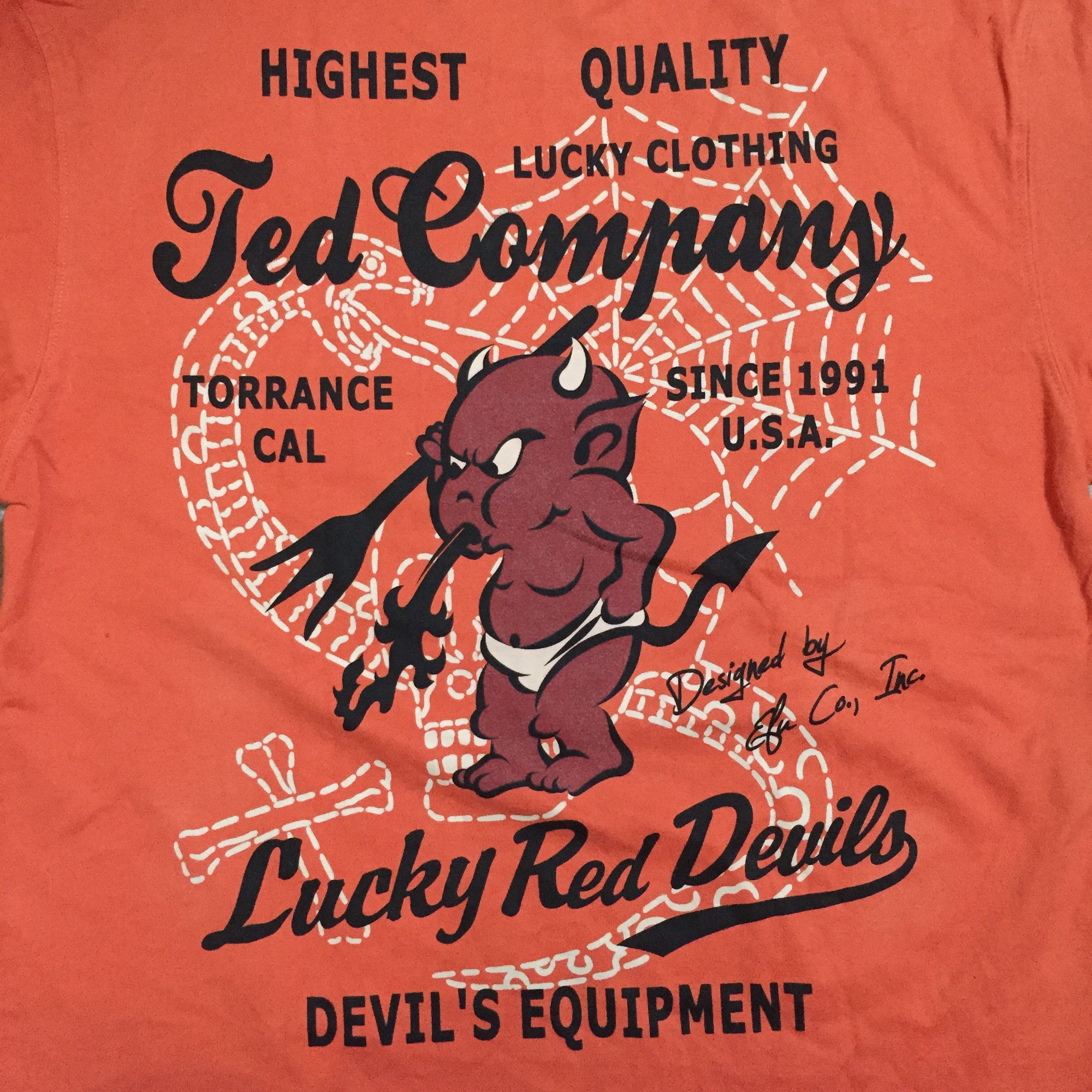Tedman Ted Company Ted Man The Devil's Spirit Tees Size US M / EU 48-50 / 2 - 3 Thumbnail