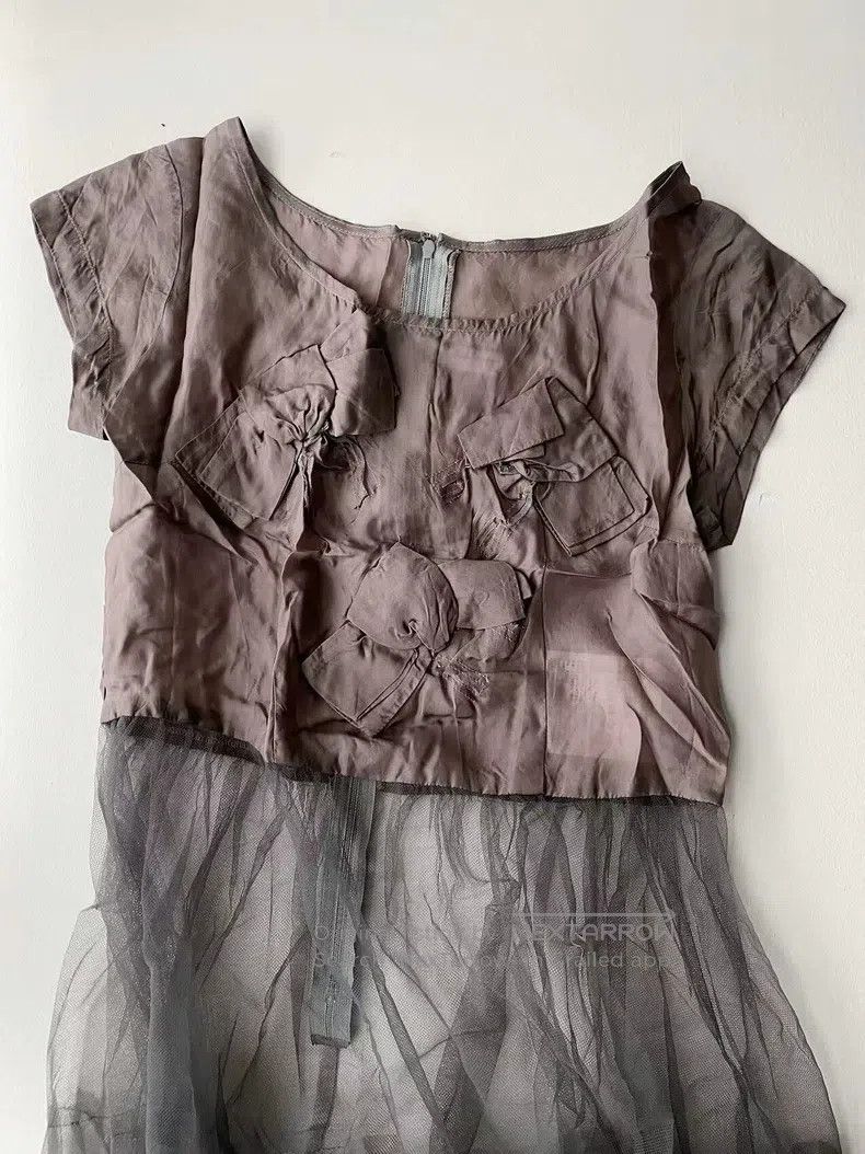Comme des Garcons Comme Des Garcons Bow Tie Tulle Dress Size S / US 4 / IT 40 - 6 Thumbnail