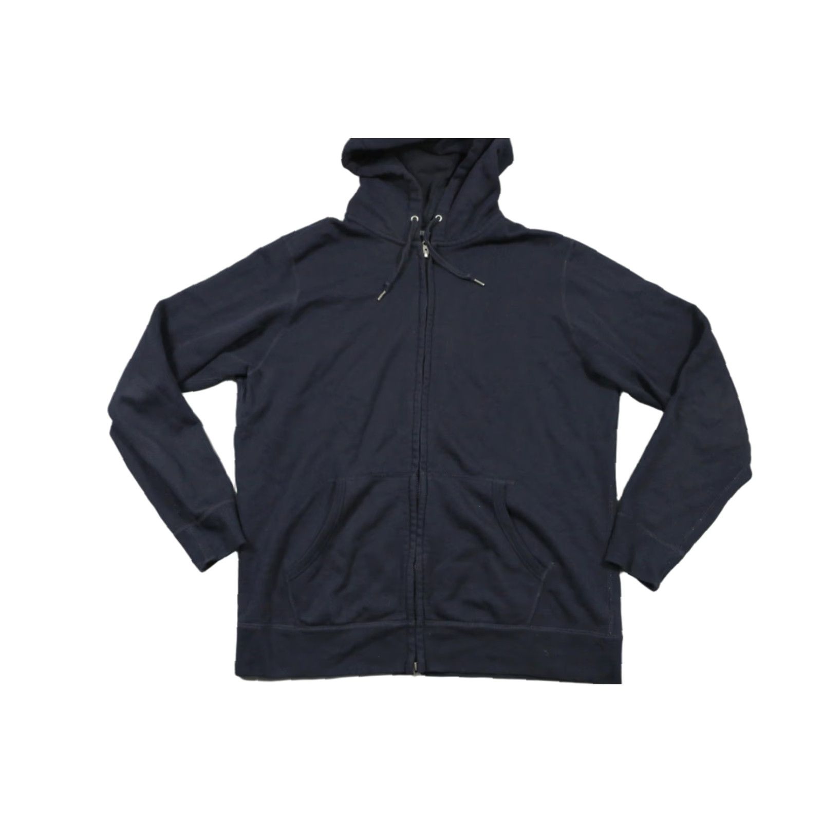 Uniqlo × Vintage Perfect essential Uniqlo Full zip navy blue
