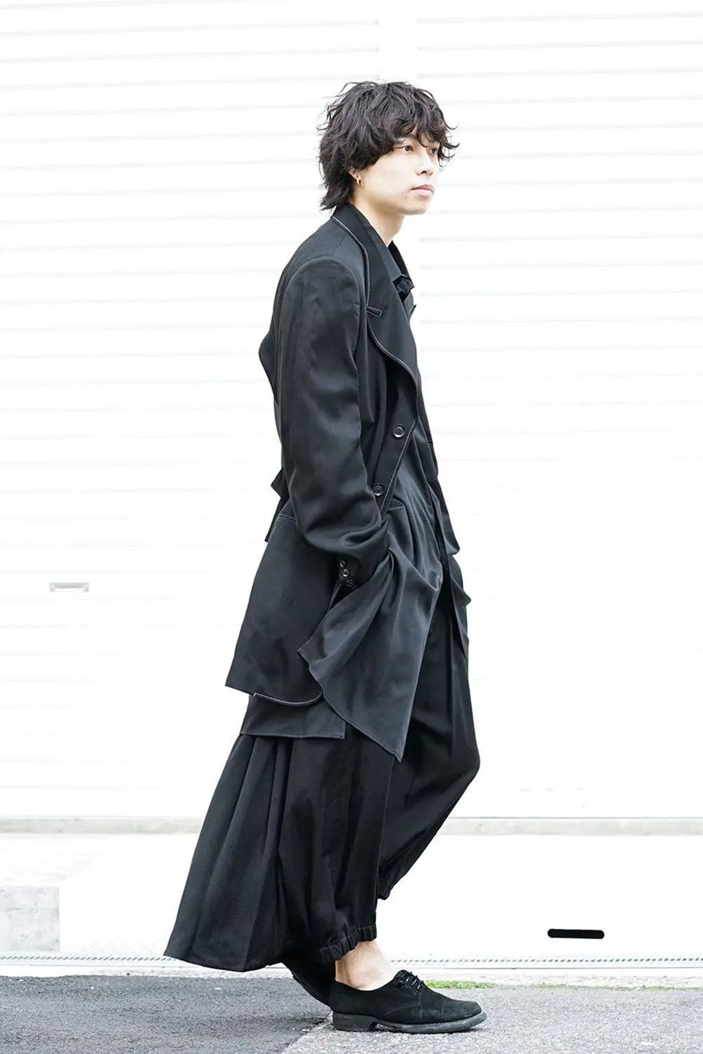 Yohji Yamamoto Yohji Yamamoto Pour Homme SS19 Wool Karasu Crow Pants Size US 34 / EU 50 - 3 Thumbnail