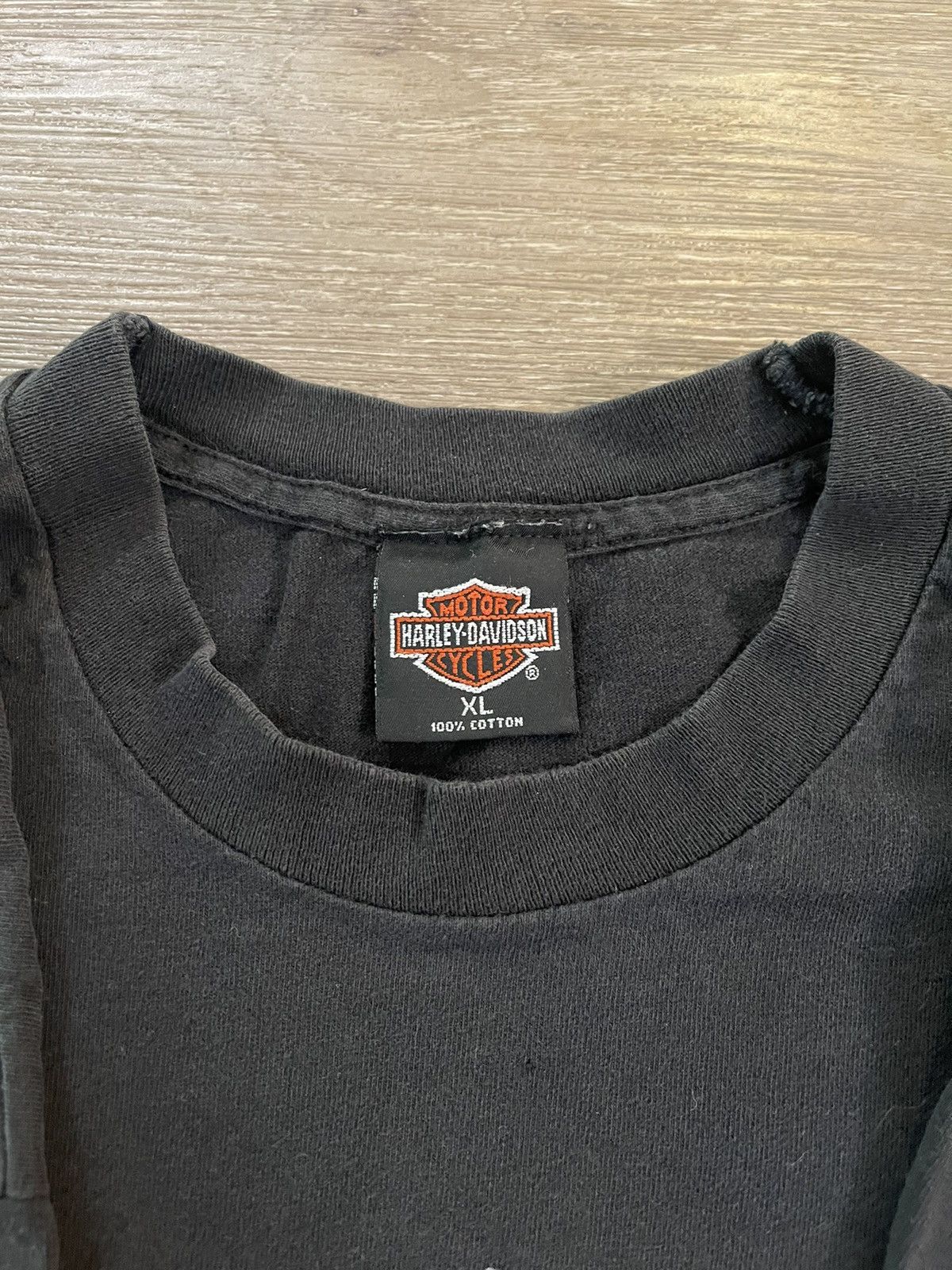 Harley Davidson × Vintage Vintage faded Harley Davidson tee Size US XL / EU 56 / 4 - 5 Thumbnail