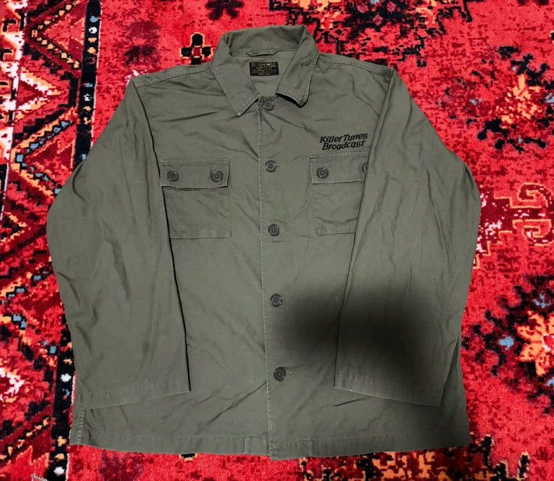 Wacko Maria Wacko Maria Tim Lehi Rat Fink Military Green Jacket Size US M / EU 48-50 / 2 - 2 Thumbnail