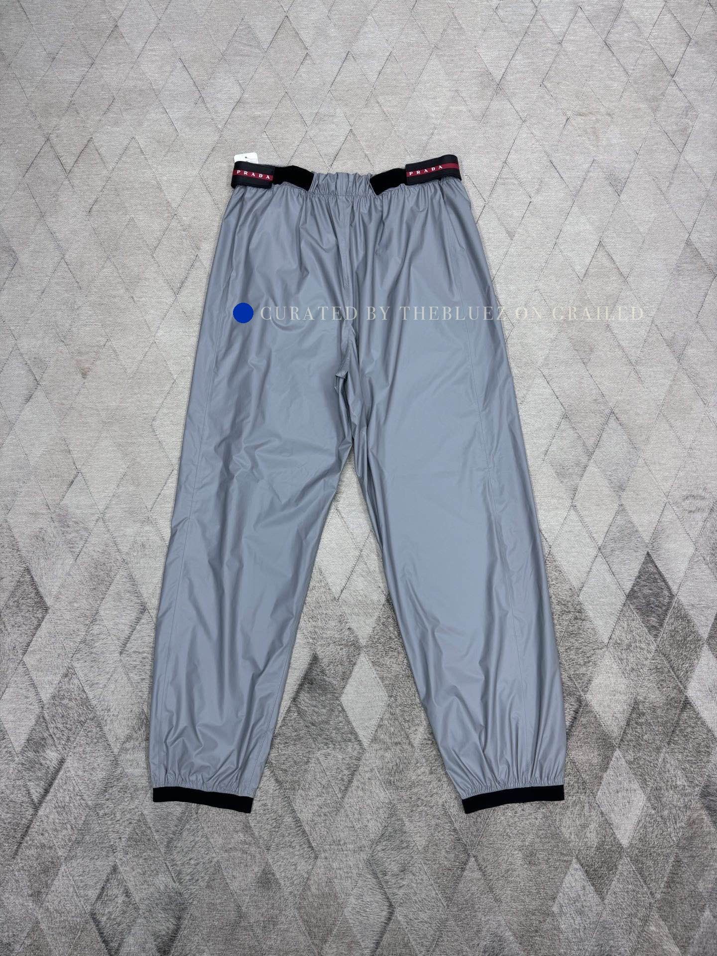 Prada Technical Gray Joggers in Size 34 Size US 34 / EU 50 - 1 Thumbnail