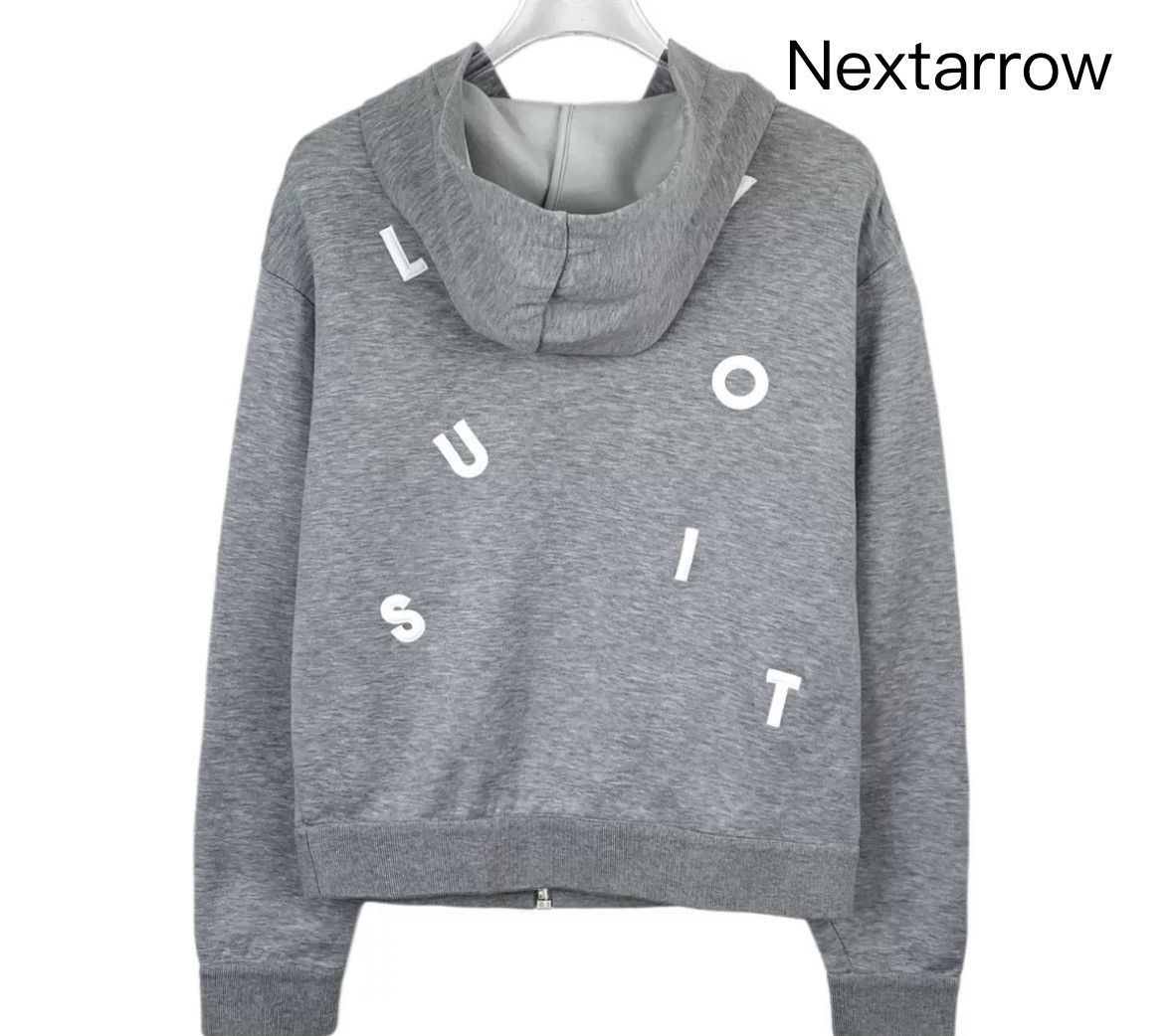 Louis Vuitton Louis Vuitton LV Grey Logo Letter Cotton Zipper Jacket Size US XS / EU 42 / 0 - 2 Thumbnail