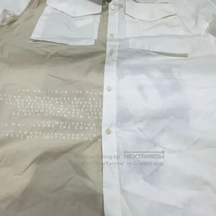 Givenchy Givenchy Colorblock Rear Logo Loose Long-Sleeve Shirt. Size US M / EU 48-50 / 2 - 8 Thumbnail