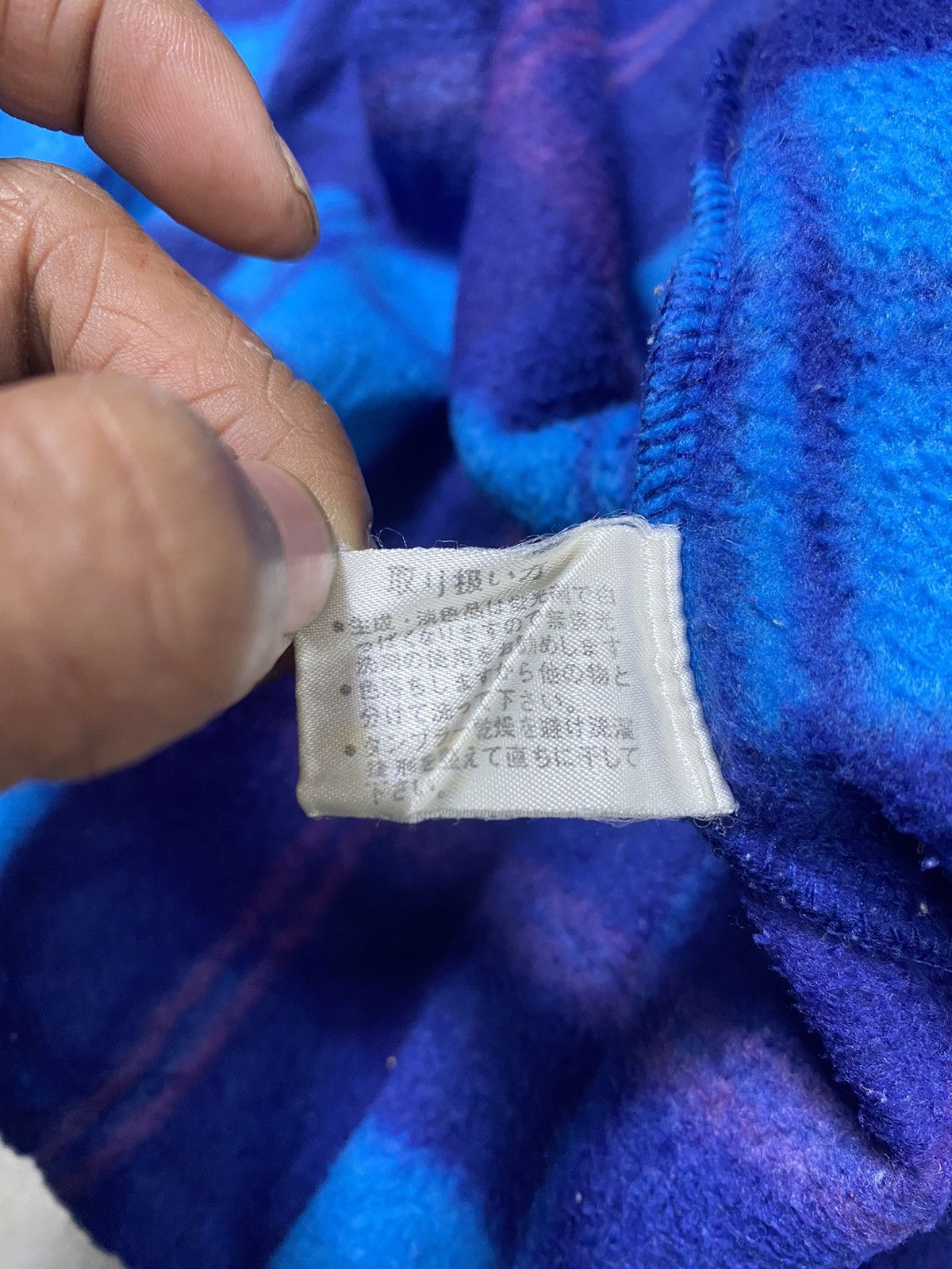Other A10 Rare - Powerful Wing Plaid Zipper Fleece Size US L / EU 52-54 / 3 - 13 Thumbnail